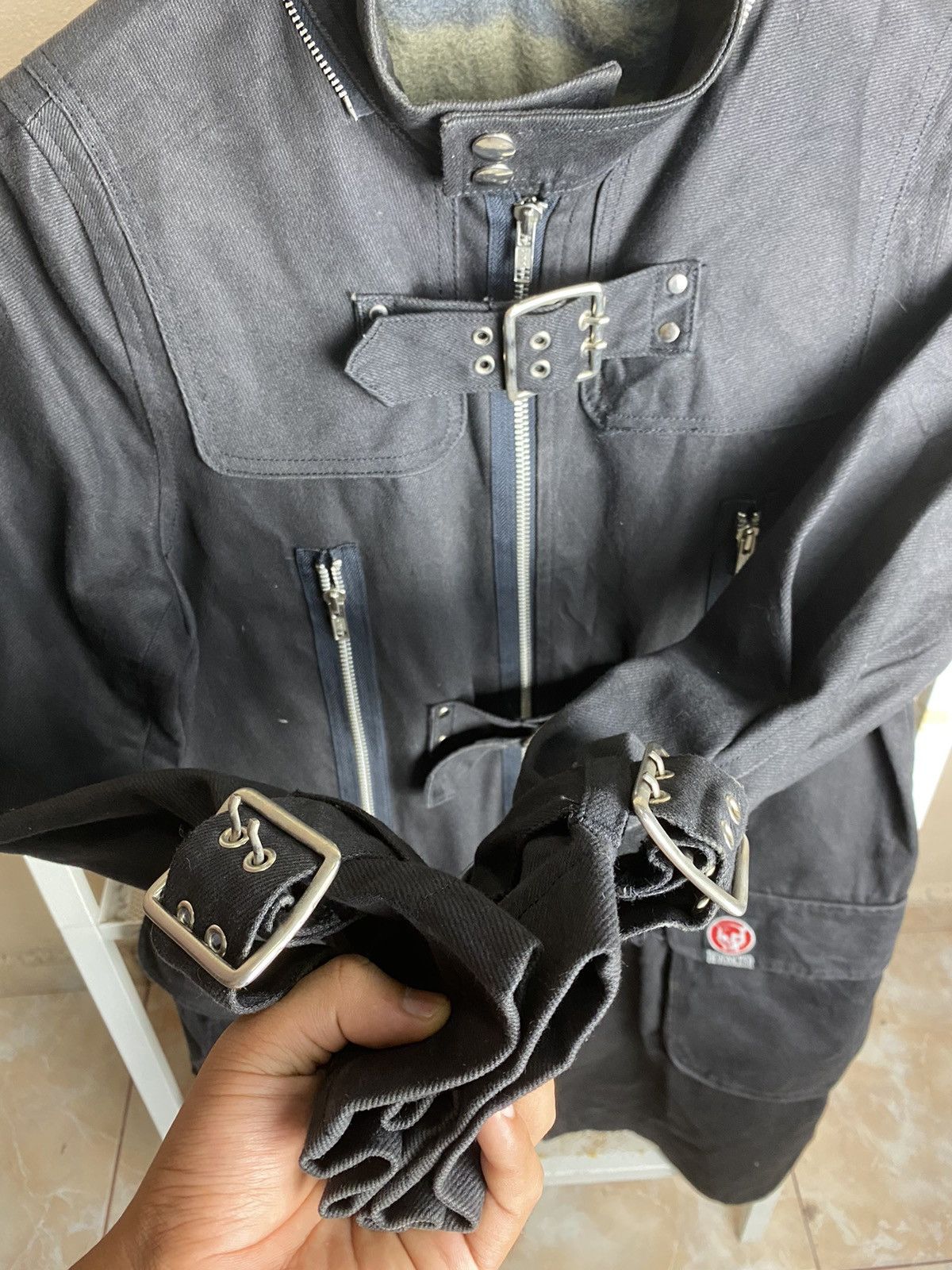 Other Vintage Here There Devirocker Parachutes Punk Bondage Jacket Size US M / EU 48-50 / 2 - 8 Thumbnail