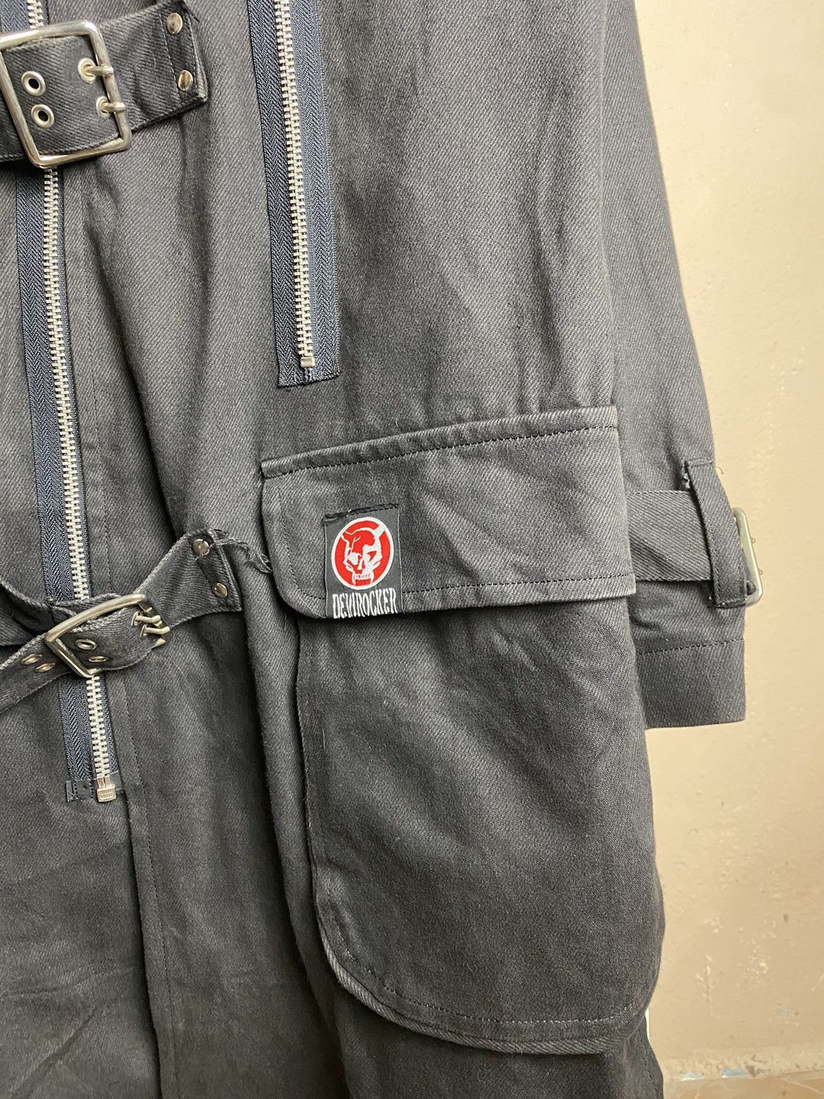 Other Vintage Here There Devirocker Parachutes Punk Bondage Jacket Size US M / EU 48-50 / 2 - 6 Thumbnail