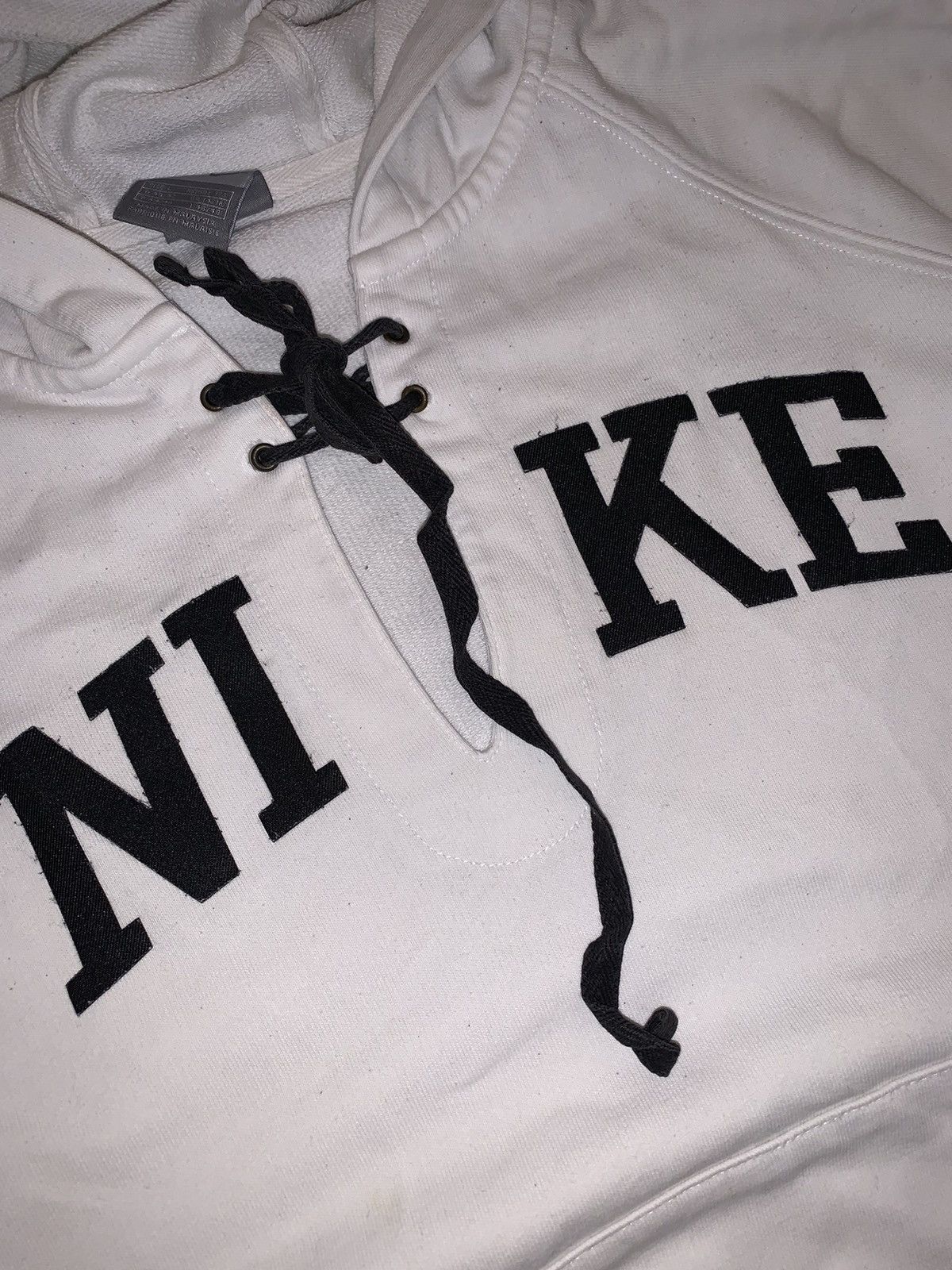 Nike × Vintage Nike big logo vintage hoodie sweatshirt sweater randall's Size L / US 10 / IT 46 - 7 Thumbnail