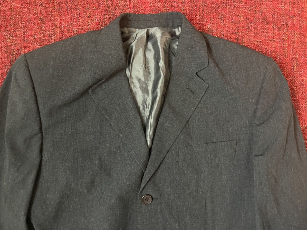 C.P. Company × Massimo Osti × Vintage C.P. Collection by Massimo Osti vintage 80s linen blazer Size 48R - 3 Thumbnail