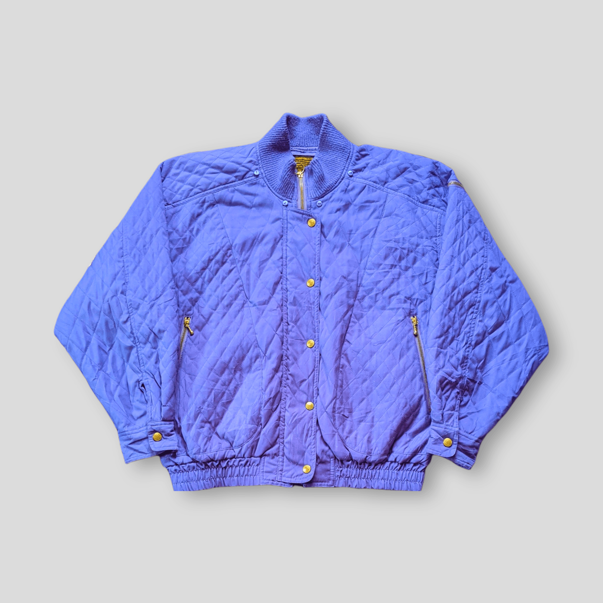 Japanese Brand × Seditionaries Vintage 90s Quilt Air Force Style Bomber Jacket Size US M / EU 48-50 / 2 - 1 Thumbnail