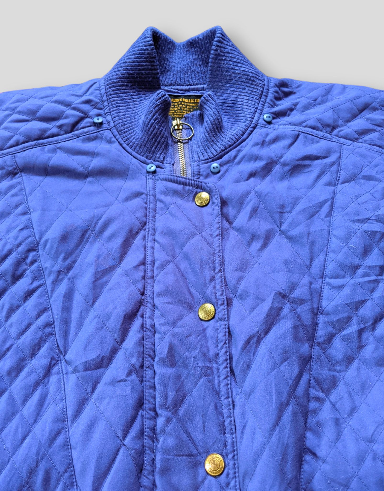 Japanese Brand × Seditionaries Vintage 90s Quilt Air Force Style Bomber Jacket Size US M / EU 48-50 / 2 - 4 Thumbnail