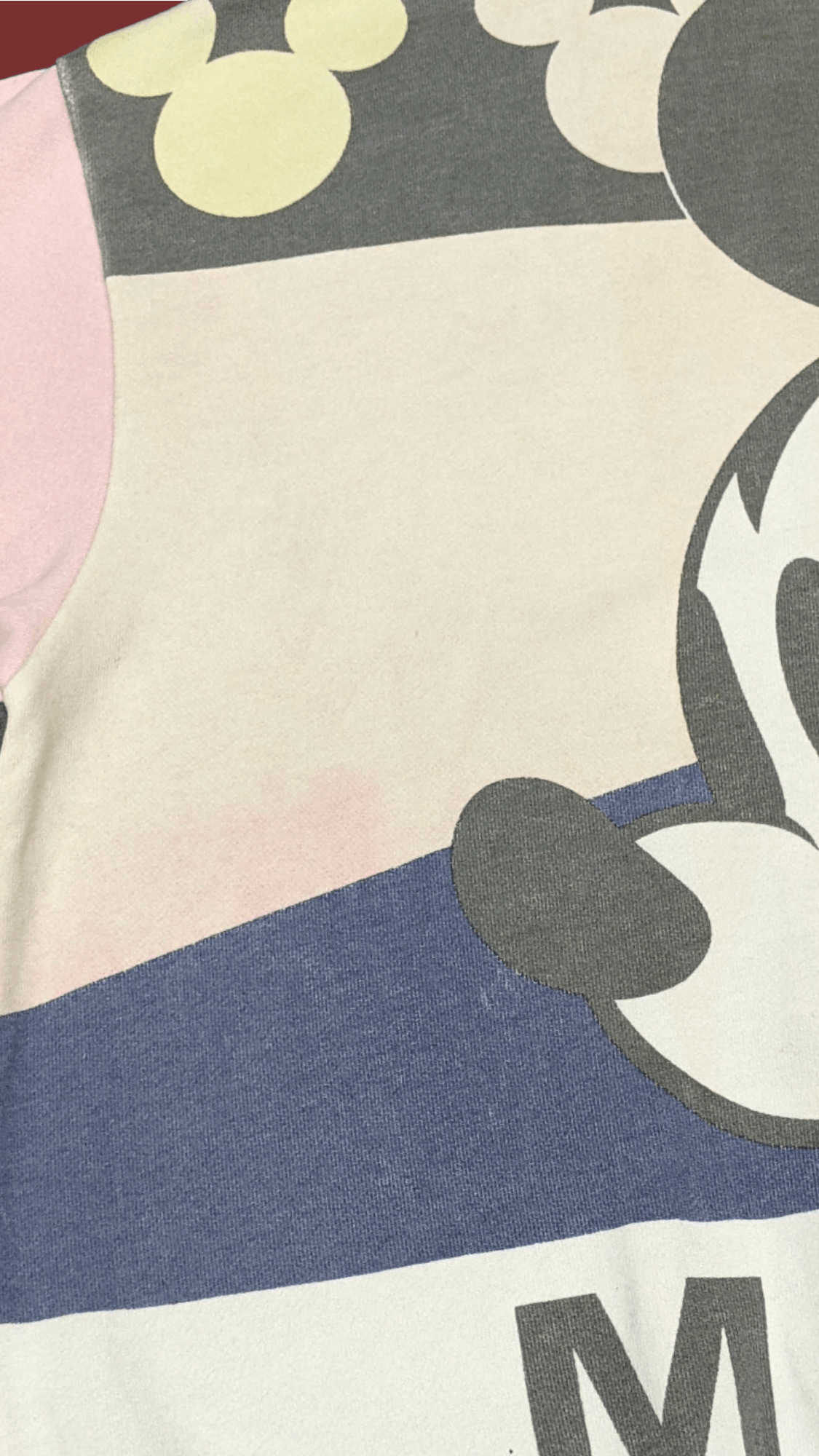 Disney × Mickey Mouse × Vintage Vintage Disney Mickey Mouse All Over Print Sweatshirt Size US S / EU 44-46 / 1 - 8 Thumbnail