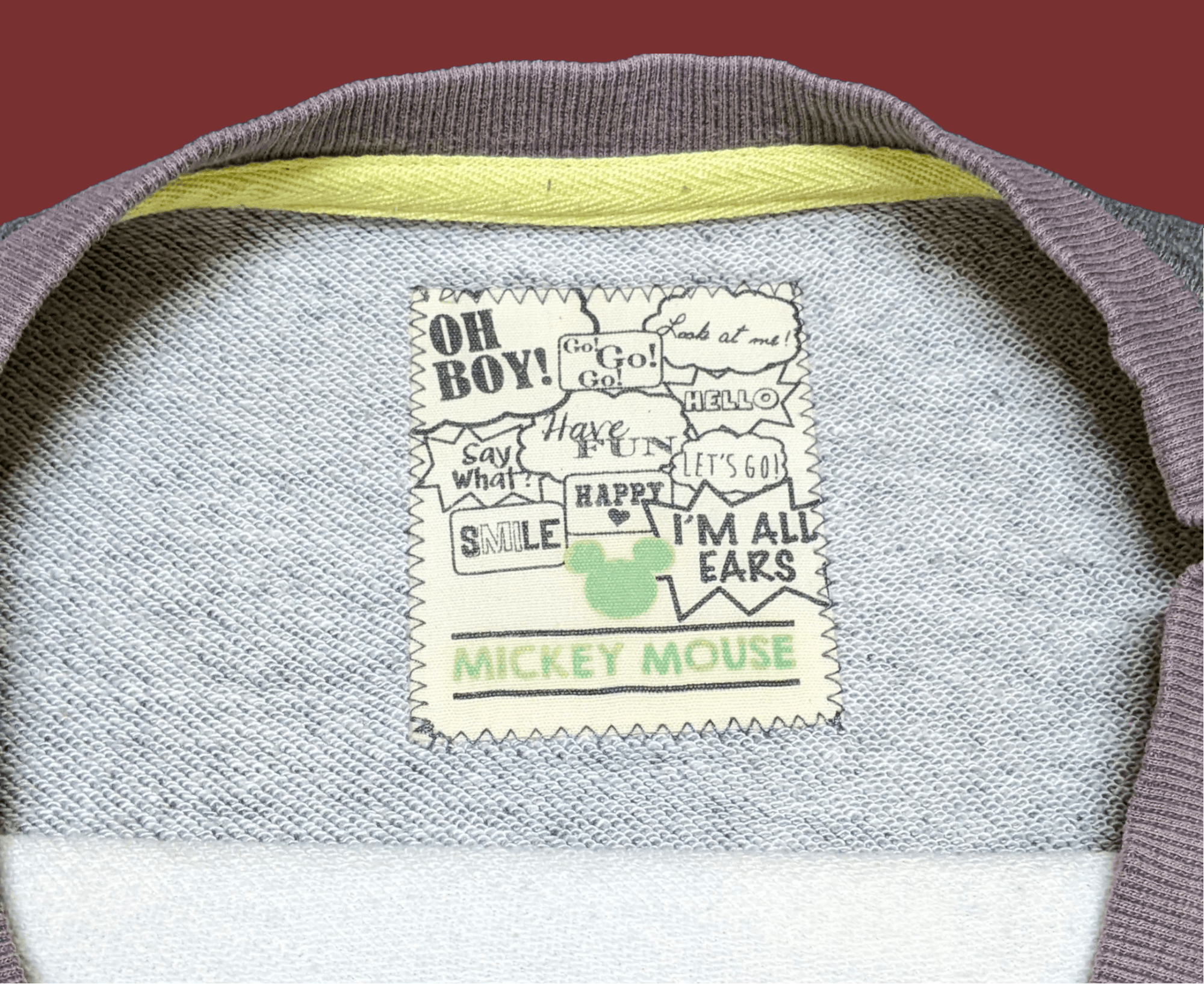 Disney × Mickey Mouse × Vintage Vintage Disney Mickey Mouse All Over Print Sweatshirt Size US S / EU 44-46 / 1 - 5 Thumbnail