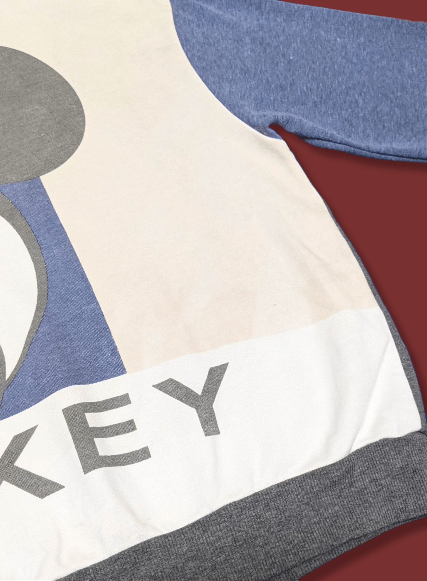 Disney × Mickey Mouse × Vintage Vintage Disney Mickey Mouse All Over Print Sweatshirt Size US S / EU 44-46 / 1 - 7 Thumbnail