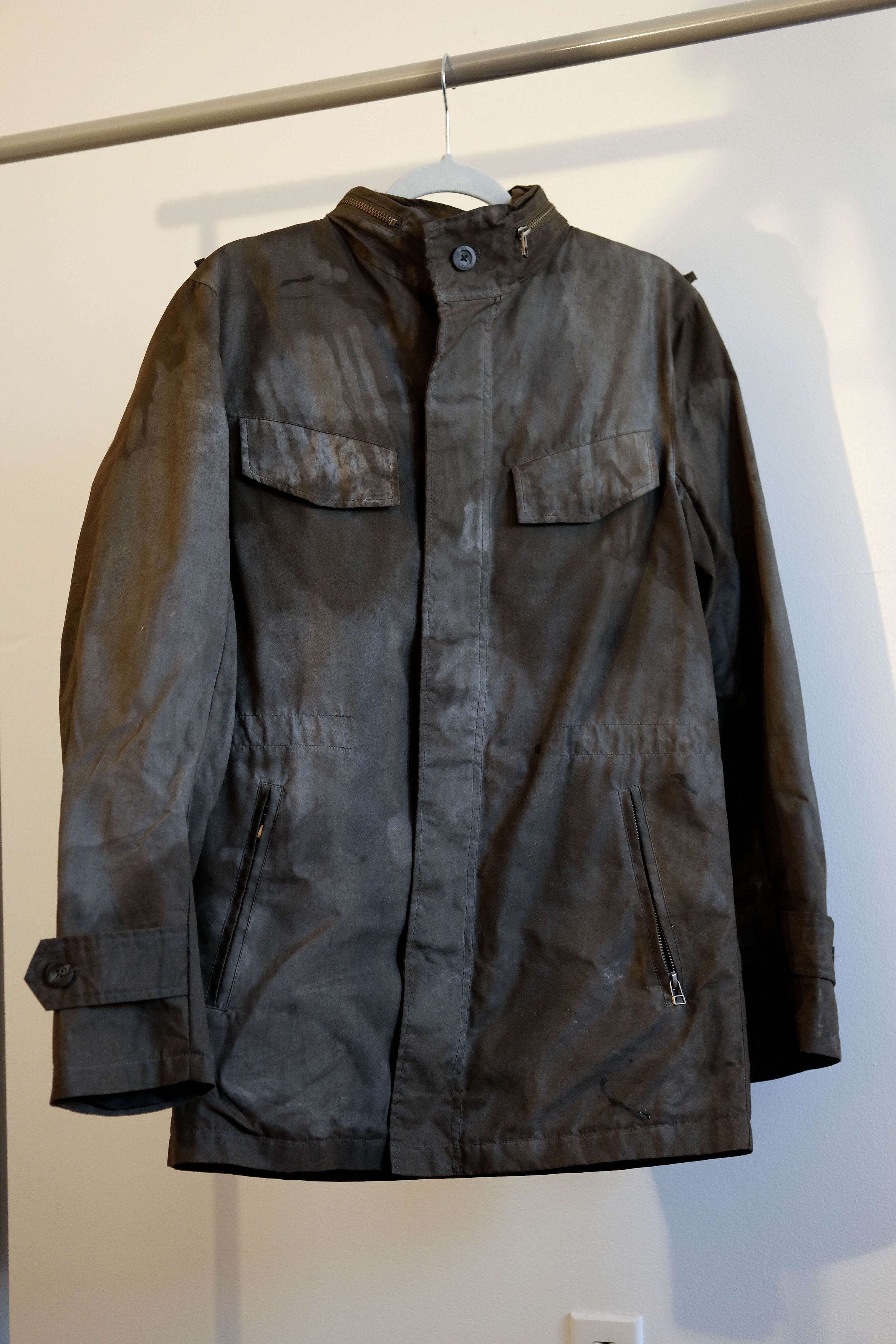 Nom De Guerre M65 Field Jacket Waxed Olive Green Grailed