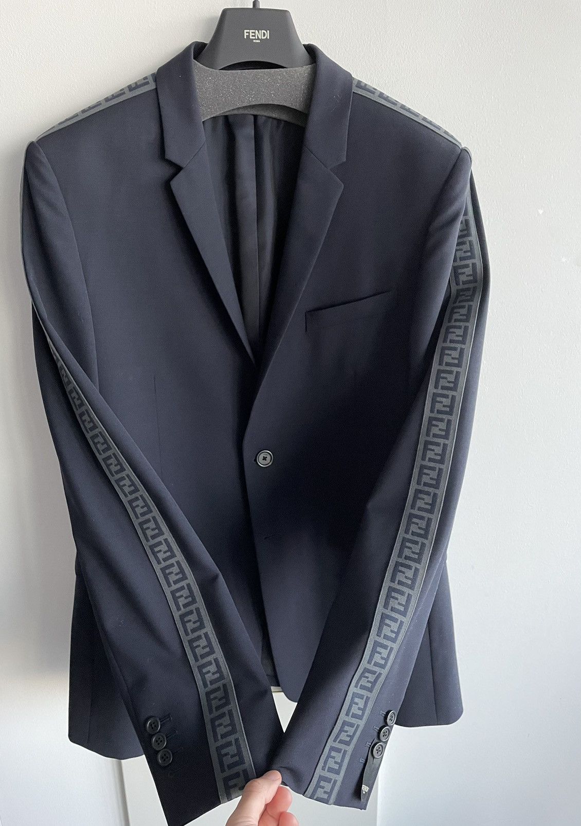 Fendi Super Runway FF Fendi Monogram Blazer Limited Edition Size 52R - 18 Thumbnail