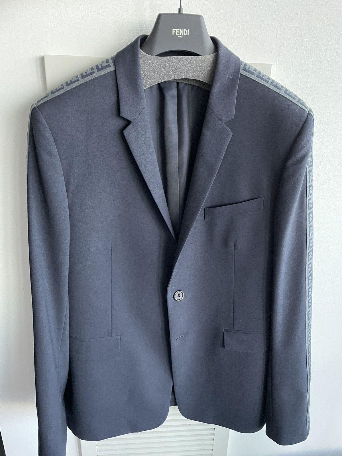 Fendi Super Runway FF Fendi Monogram Blazer Limited Edition Size 52R - 21 Thumbnail