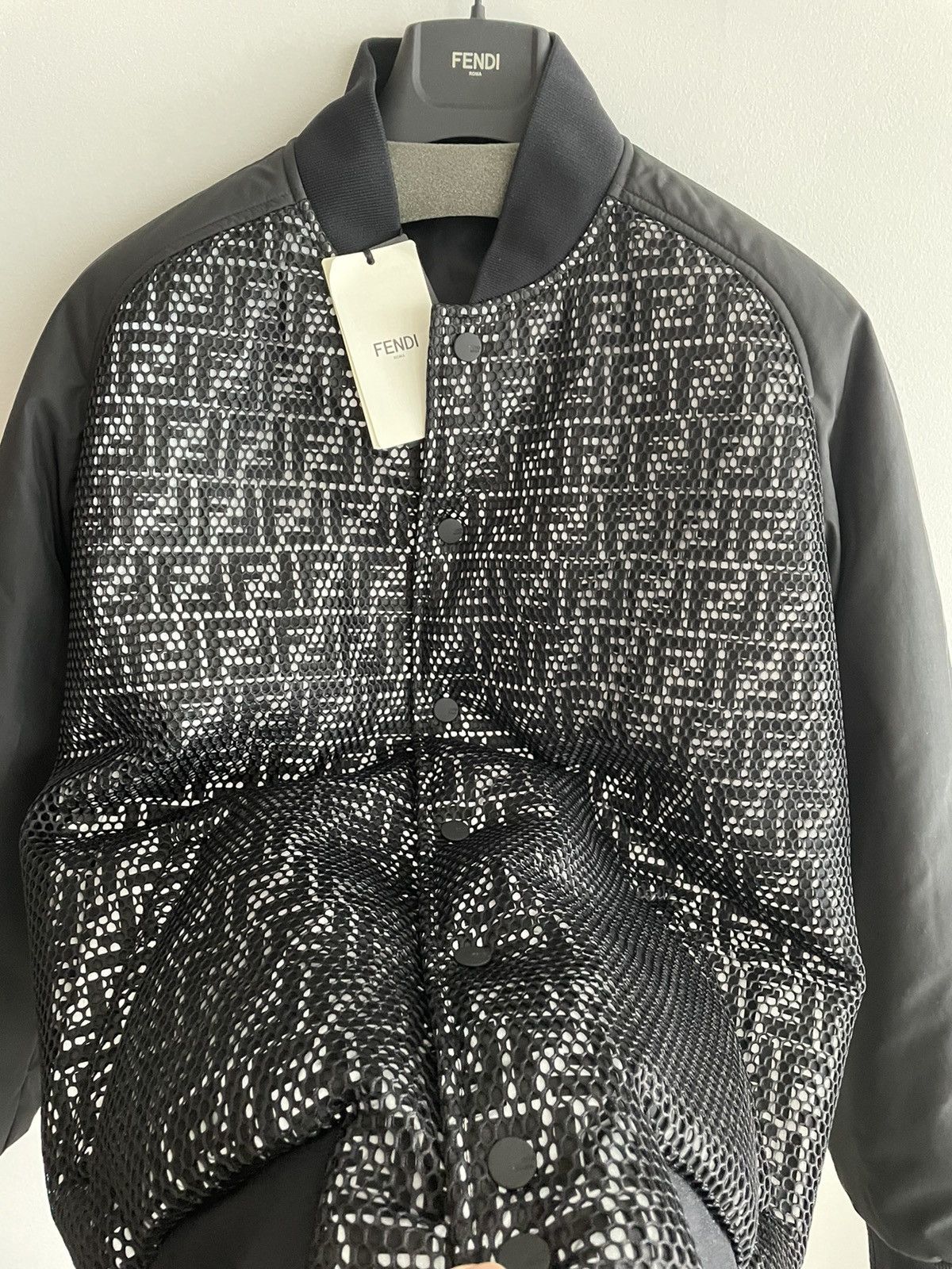 Fendi Limited Rare $4K Value Fendi Bomber Jacket Brand New Size US S / EU 44-46 / 1 - 6 Thumbnail
