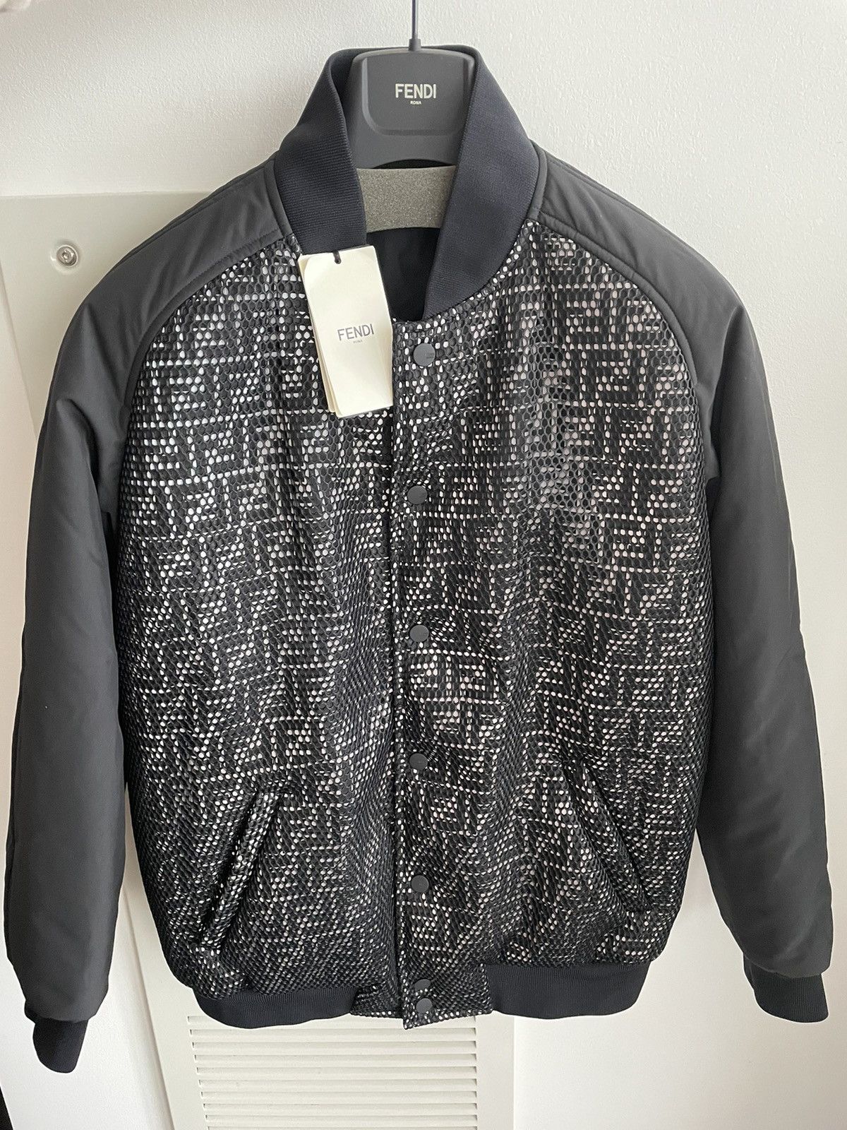 Fendi Limited Rare $4K Value Fendi Bomber Jacket Brand New Size US S / EU 44-46 / 1 - 21 Thumbnail