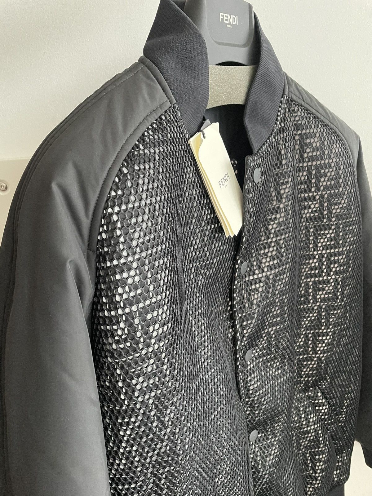 Fendi Limited Rare $4K Value Fendi Bomber Jacket Brand New Size US S / EU 44-46 / 1 - 23 Thumbnail
