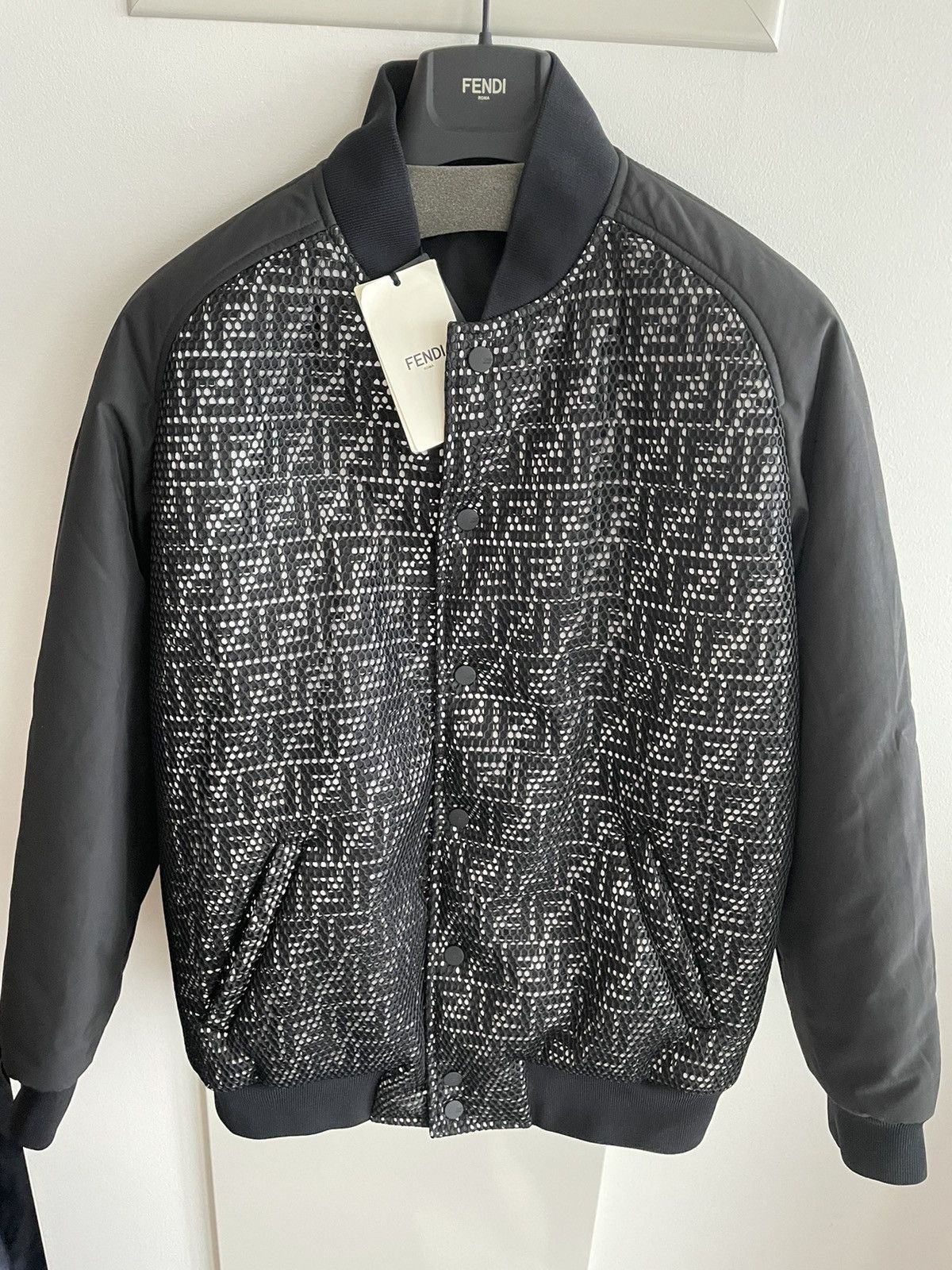 Fendi Limited Rare $4K Value Fendi Bomber Jacket Brand New Size US S / EU 44-46 / 1 - 24 Thumbnail
