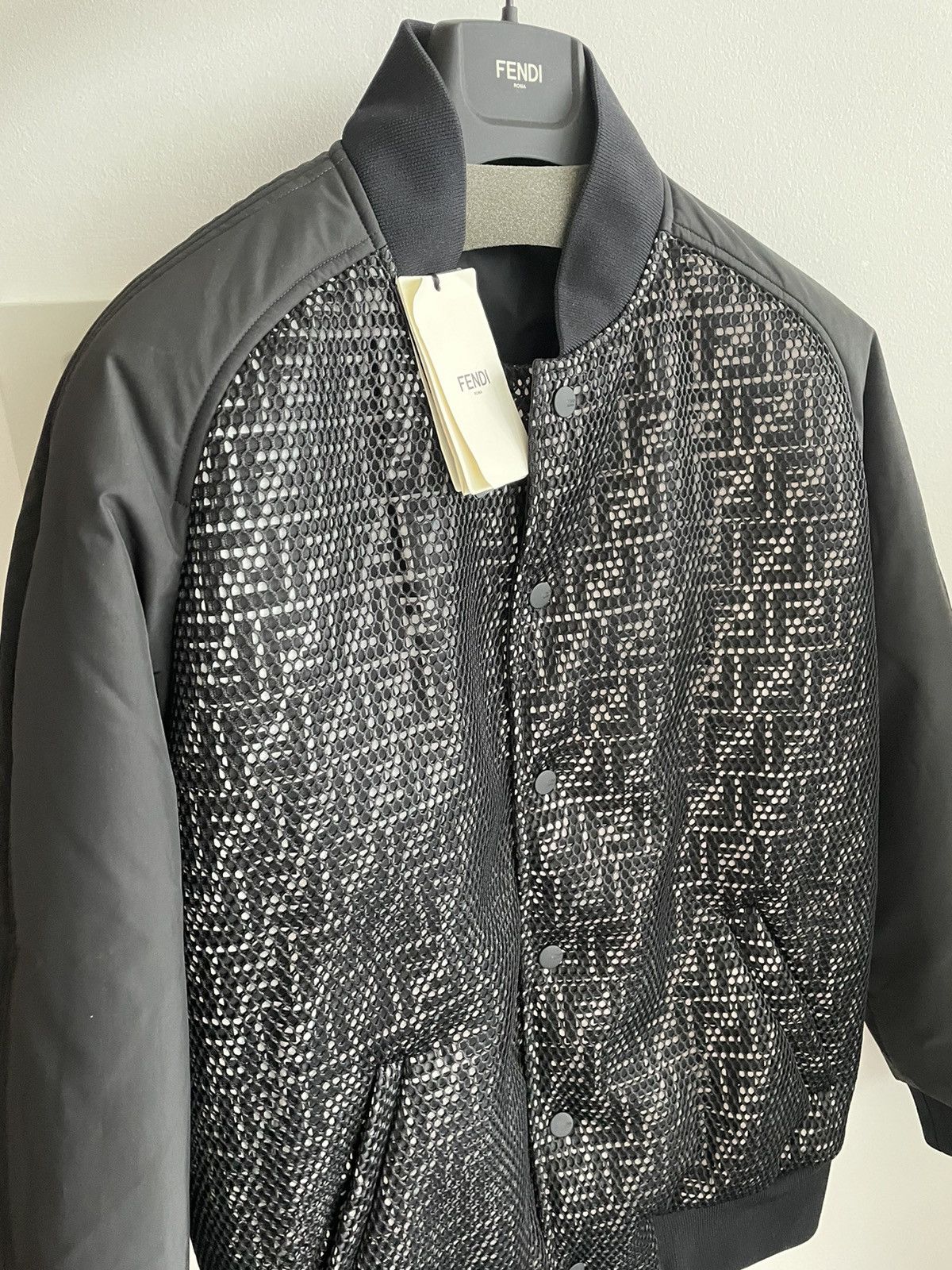 Fendi Limited Rare $4K Value Fendi Bomber Jacket Brand New Size US S / EU 44-46 / 1 - 25 Thumbnail