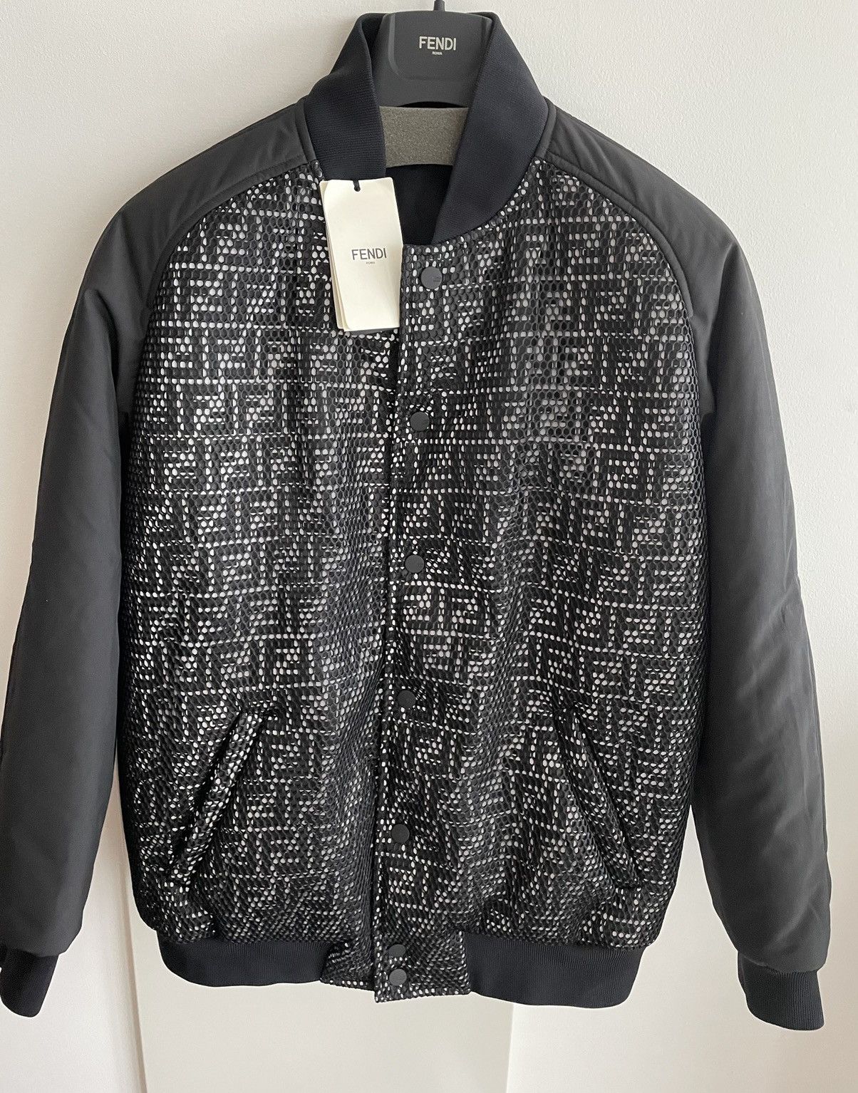 Fendi Limited Rare $4K Value Fendi Bomber Jacket Brand New Size US S / EU 44-46 / 1 - 2 Thumbnail