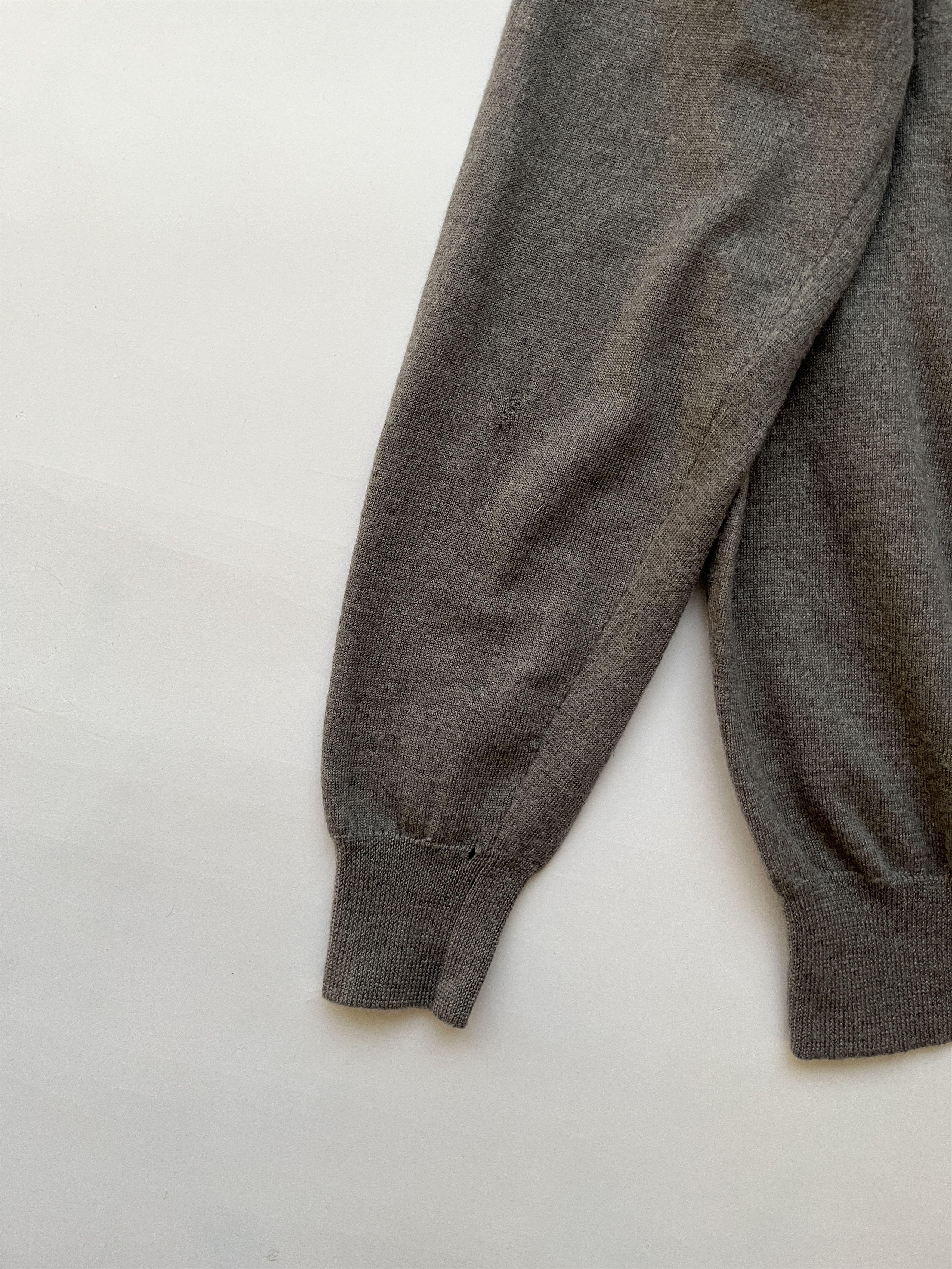Dirk Bikkembergs ⚡️QUICK SALE⚡️1990's Dirk Bikkembergs Grey Crewneck Sweater Size US XL / EU 56 / 4 - 6 Thumbnail