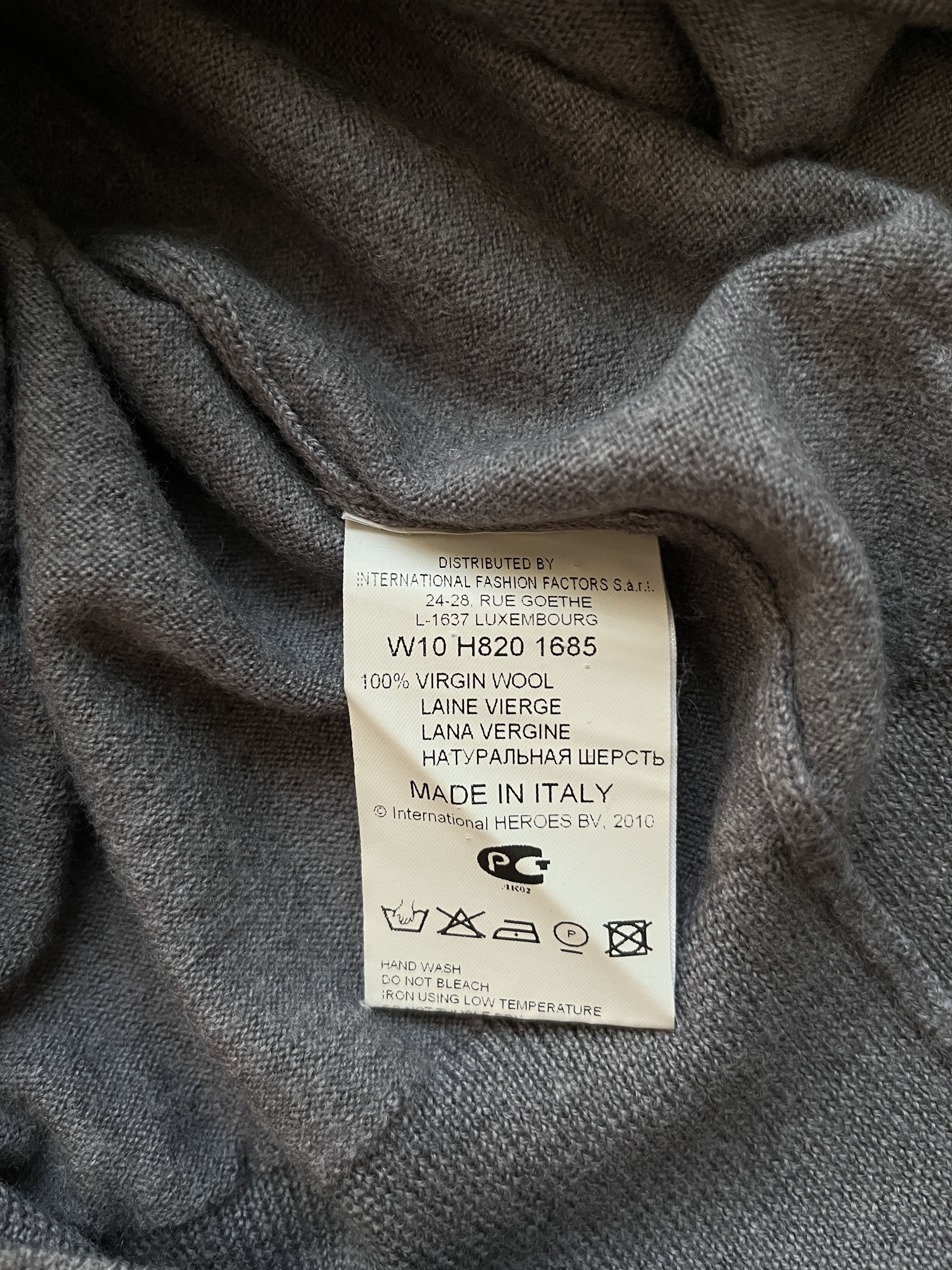 Dirk Bikkembergs ⚡️QUICK SALE⚡️1990's Dirk Bikkembergs Grey Crewneck Sweater Size US XL / EU 56 / 4 - 4 Thumbnail