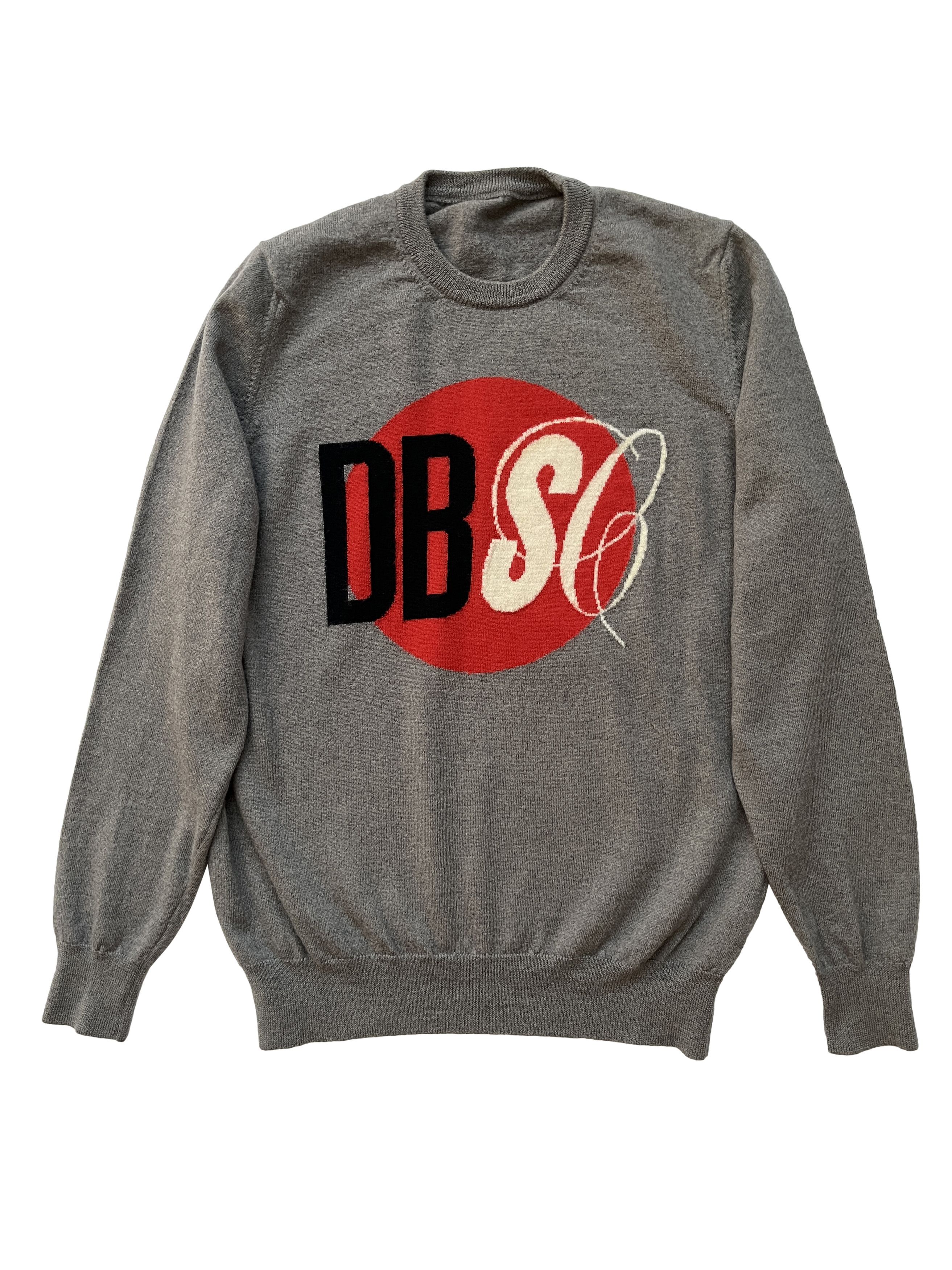 Dirk Bikkembergs ⚡️QUICK SALE⚡️1990's Dirk Bikkembergs Grey Crewneck Sweater Size US XL / EU 56 / 4 - 1 Thumbnail