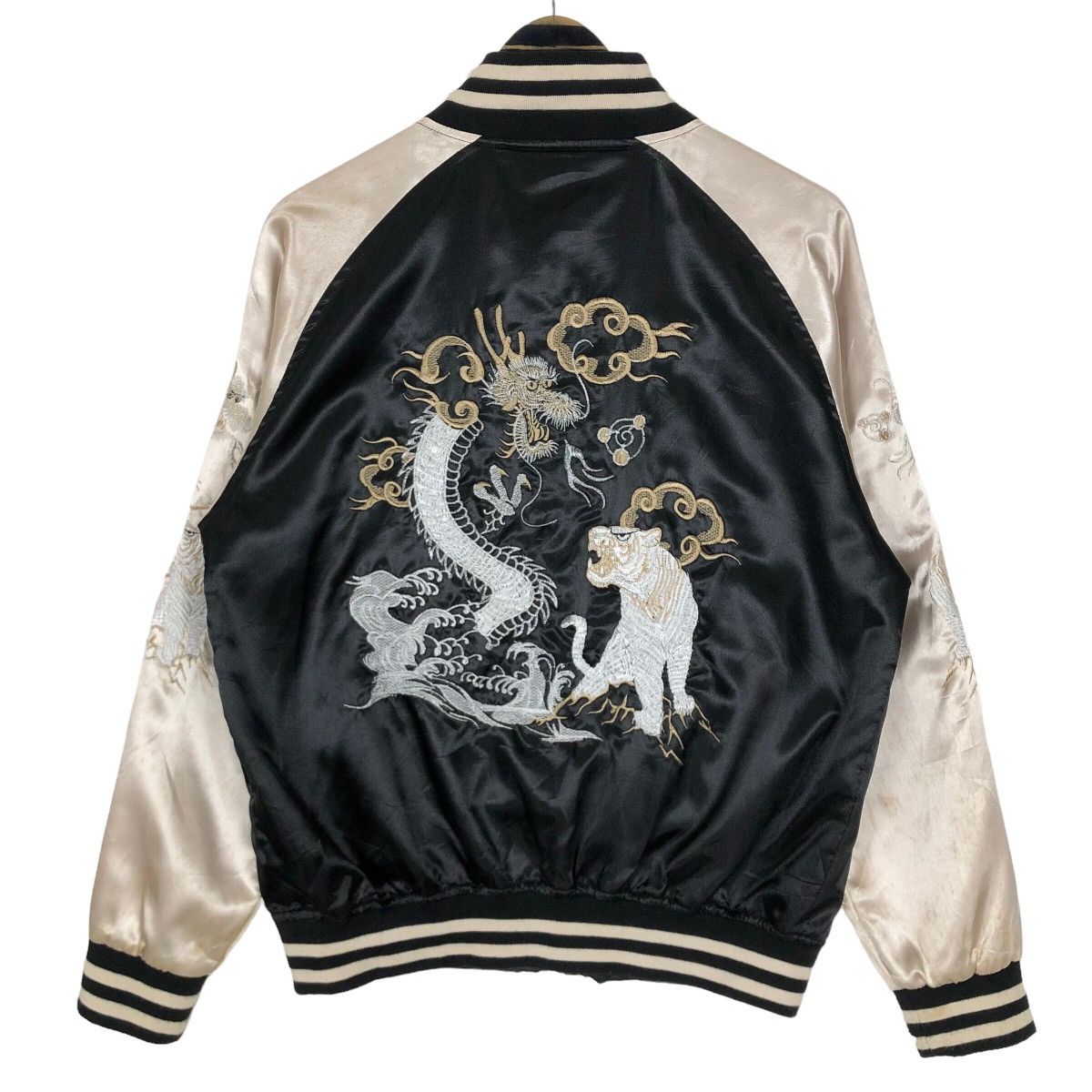 Vintage Sukajan Japanese Traditional Style Light Jacket