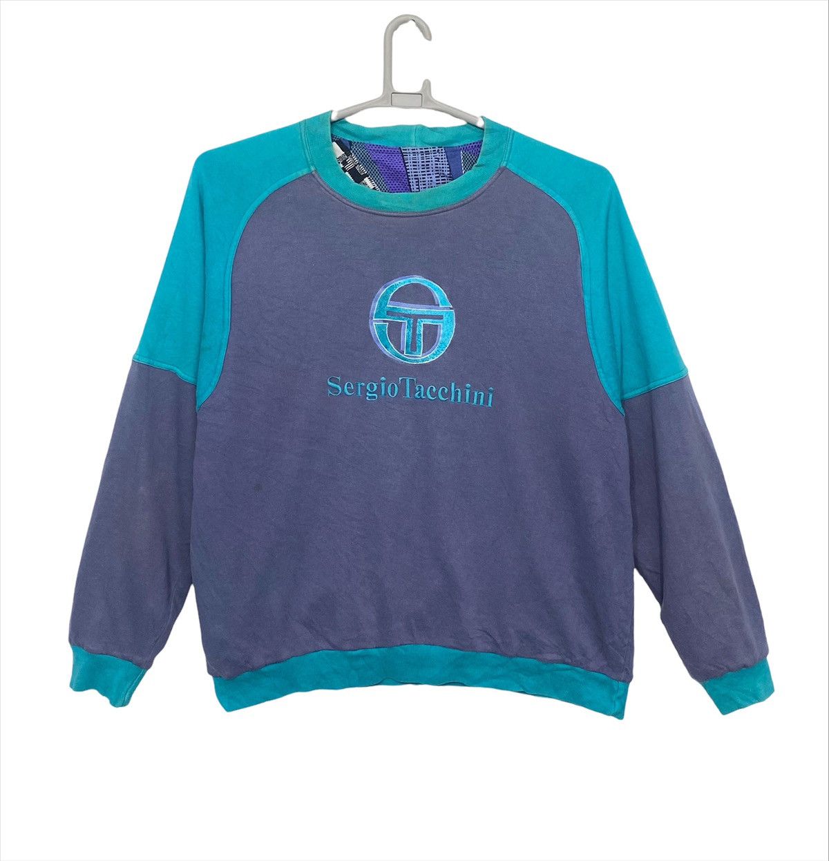 Sergio tacchini reversible big logo sweatshirts