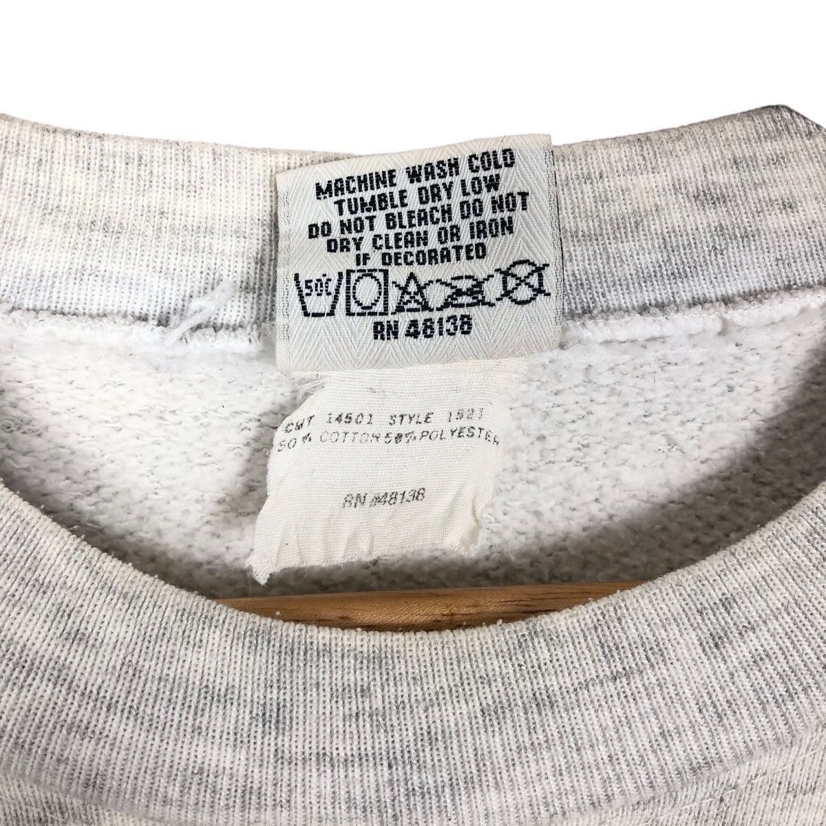 MLB Vintage 90s MLB New York Yankees Crewneck Sweatshirt Nutmeg Size US L / EU 52-54 / 3 - 10 Thumbnail
