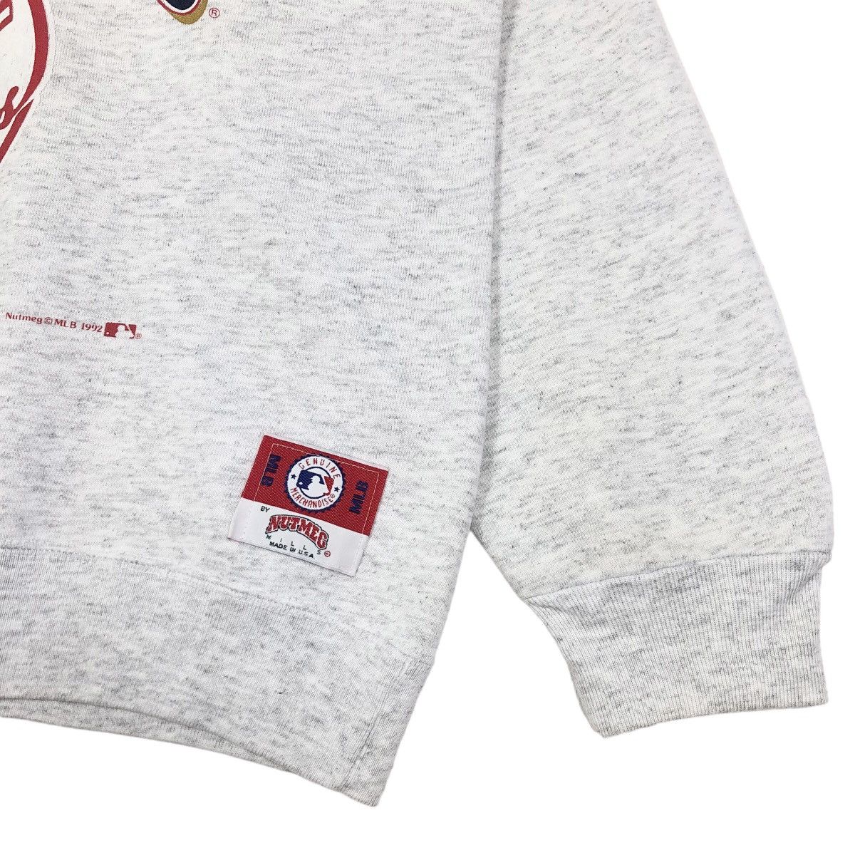 MLB Vintage 90s MLB New York Yankees Crewneck Sweatshirt Nutmeg Size US L / EU 52-54 / 3 - 7 Thumbnail