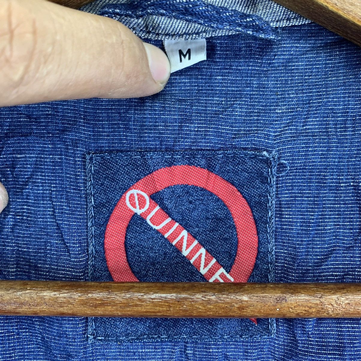 Japanese Brand Quinnen Streetwear Rare Denim Jacket Size US M / EU 48-50 / 2 - 8 Thumbnail