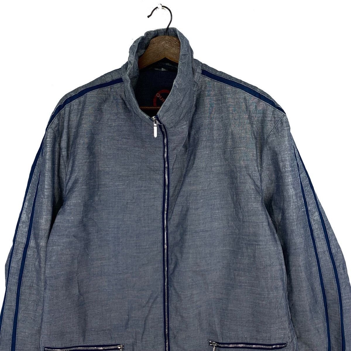 Japanese Brand Quinnen Streetwear Rare Denim Jacket Size US M / EU 48-50 / 2 - 2 Thumbnail