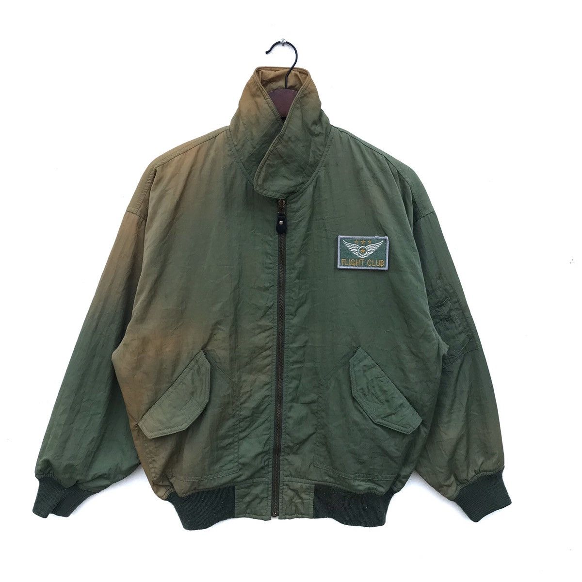 Buzz Rickson's Vintage Embroidery Zipper Flight Jacket Size US L / EU 52-54 / 3 - 1 Thumbnail