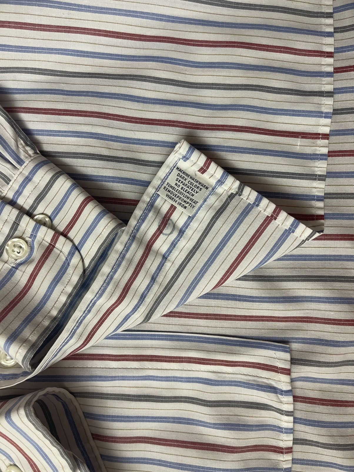 Christian Dior Monsieur × Vintage Christian Dior Monsieur vintage made in USA striped shirt Size US L / EU 52-54 / 3 - 5 Thumbnail