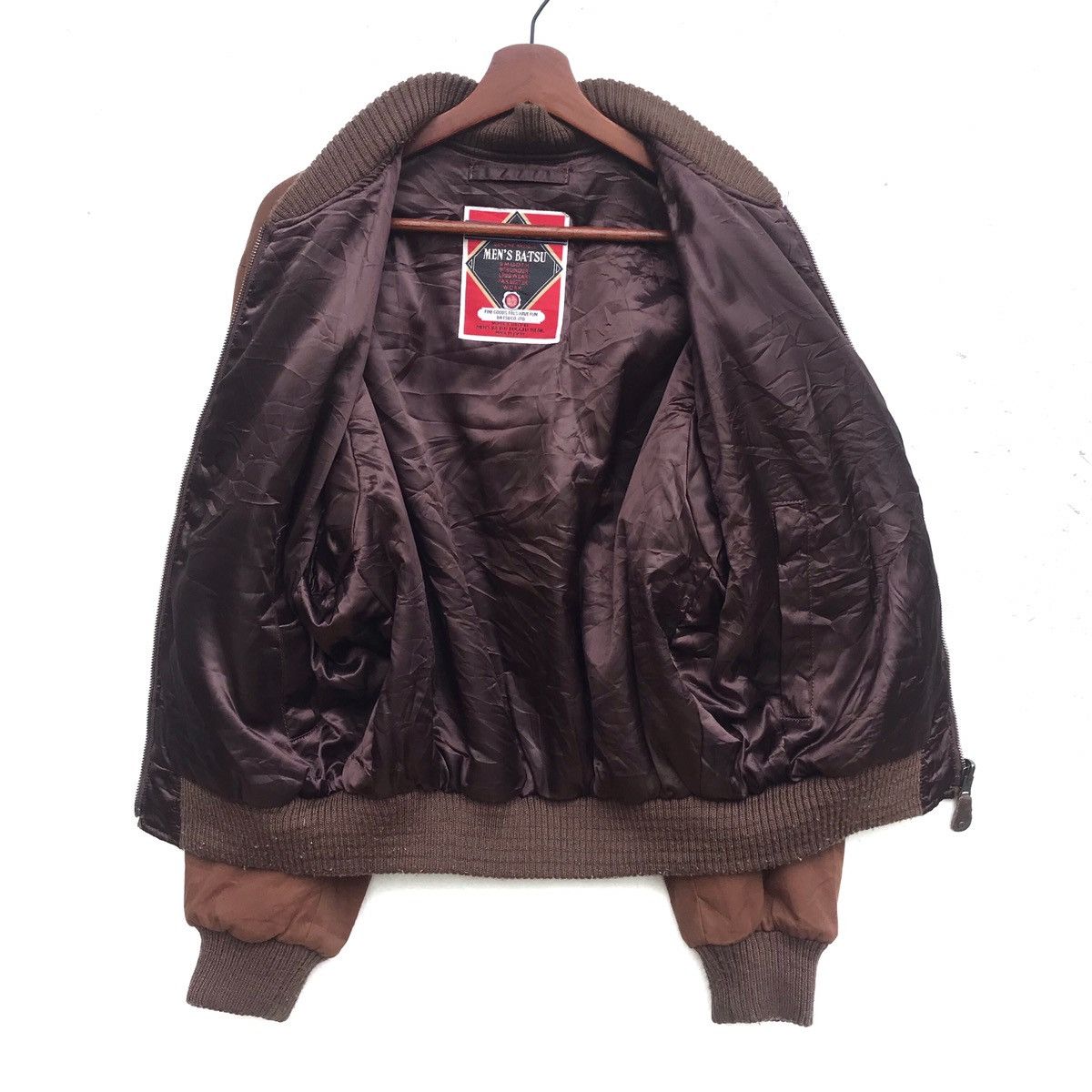 Japanese Brand Vintage Men’s Batsu Spellout Biglogo Riversible Jacket Size US M / EU 48-50 / 2 - 9 Thumbnail