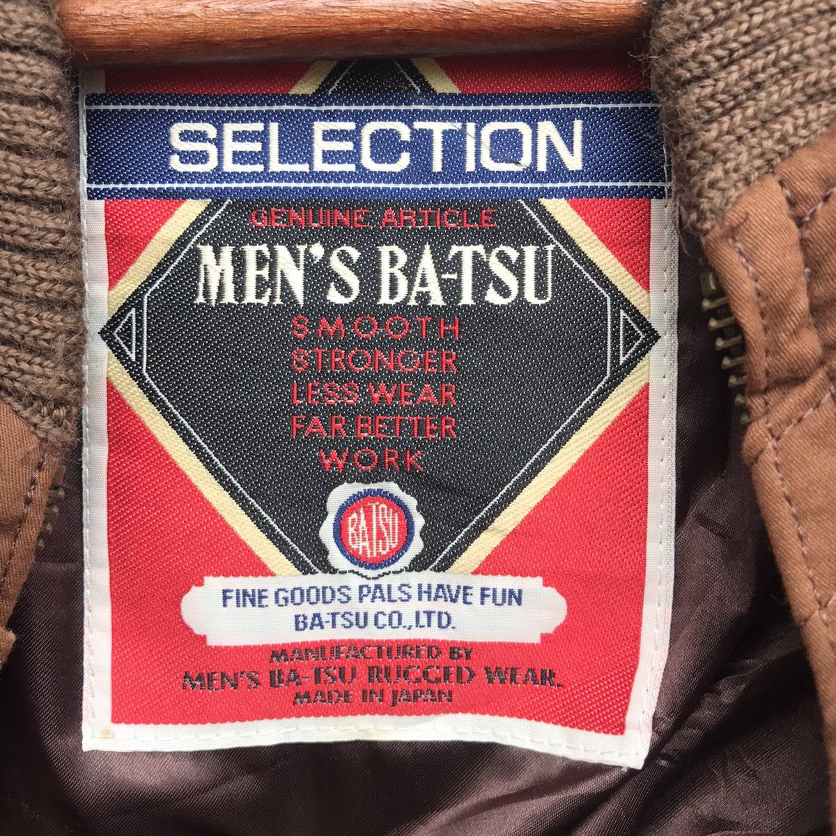 Japanese Brand Vintage Men’s Batsu Spellout Biglogo Riversible Jacket Size US M / EU 48-50 / 2 - 8 Thumbnail
