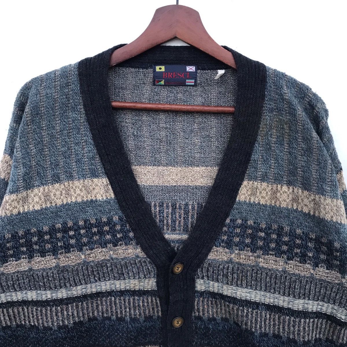 Aran Isles Knitwear Vintage Italy Bresci Knitwear Size US L / EU 52-54 / 3 - 5 Thumbnail