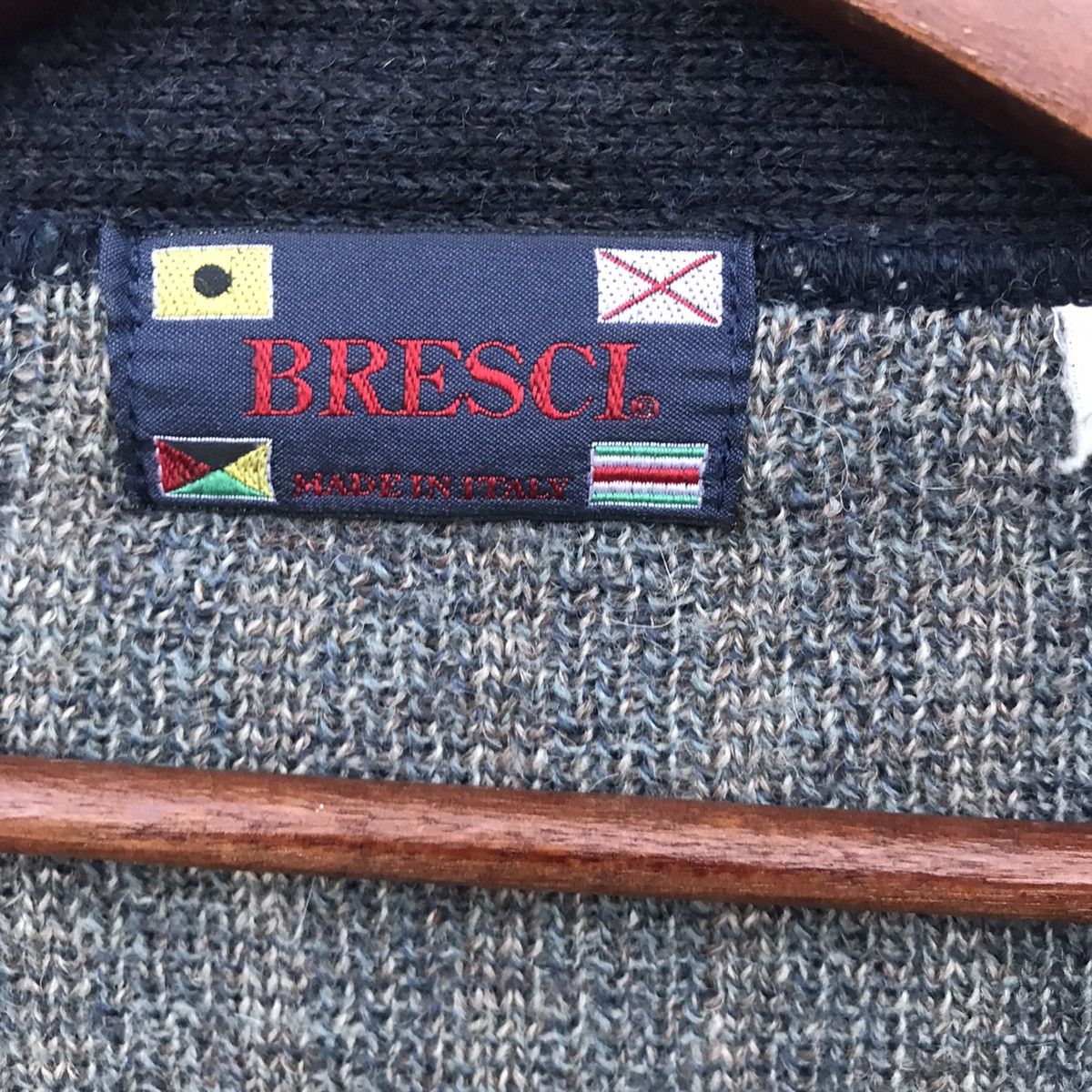 Aran Isles Knitwear Vintage Italy Bresci Knitwear Size US L / EU 52-54 / 3 - 7 Thumbnail