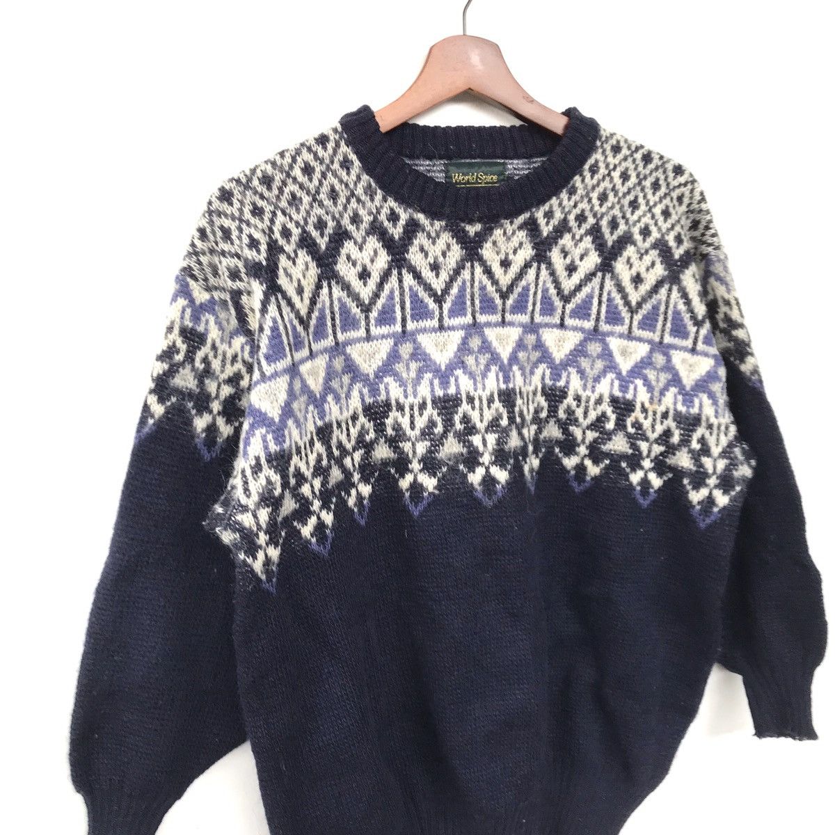 Japanese Brand Vintage World Spice Made In Iceland Knitwear Crewneck Size US L / EU 52-54 / 3 - 3 Thumbnail