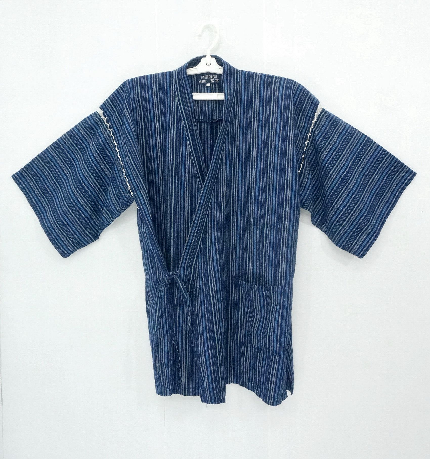 image of Kimono Jinbei Indigo Hickory, Men's (Size Medium)
