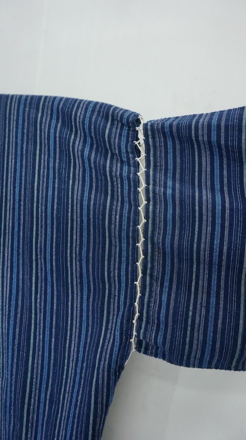Japanese Brand Kimono Jinbei Indigo Hickory Size US M / EU 48-50 / 2 - 3 Thumbnail