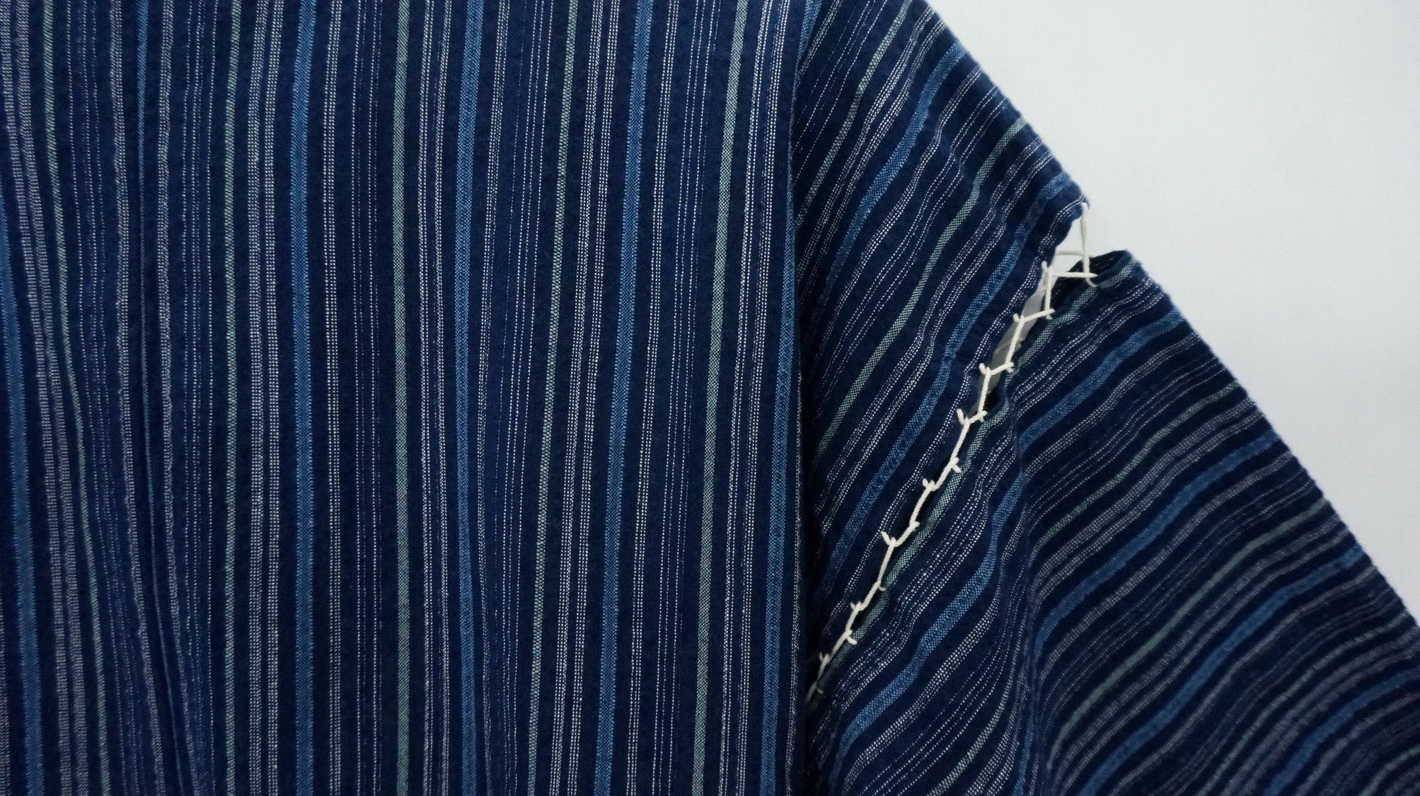 Japanese Brand Kimono Jinbei Indigo Hickory Size US M / EU 48-50 / 2 - 8 Thumbnail