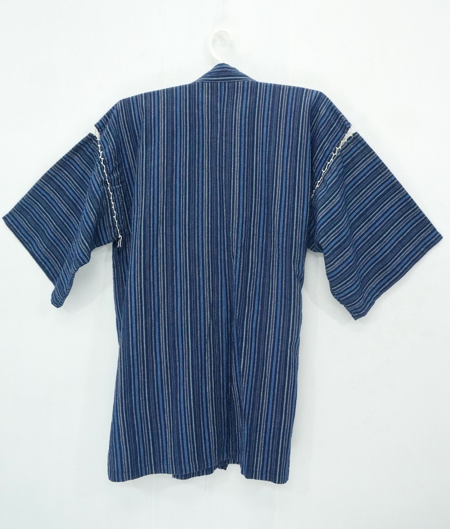 Japanese Brand Kimono Jinbei Indigo Hickory Size US M / EU 48-50 / 2 - 7 Thumbnail
