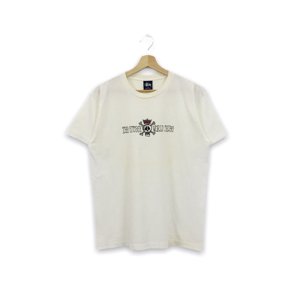 Rare Vintage Stussy World Tribe Tee