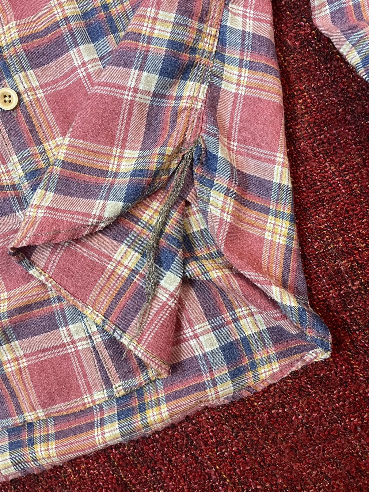 Designer × Japanese Brand × Prps PRPS Y2K flannel buttons up shirt Size US XL / EU 56 / 4 - 5 Thumbnail