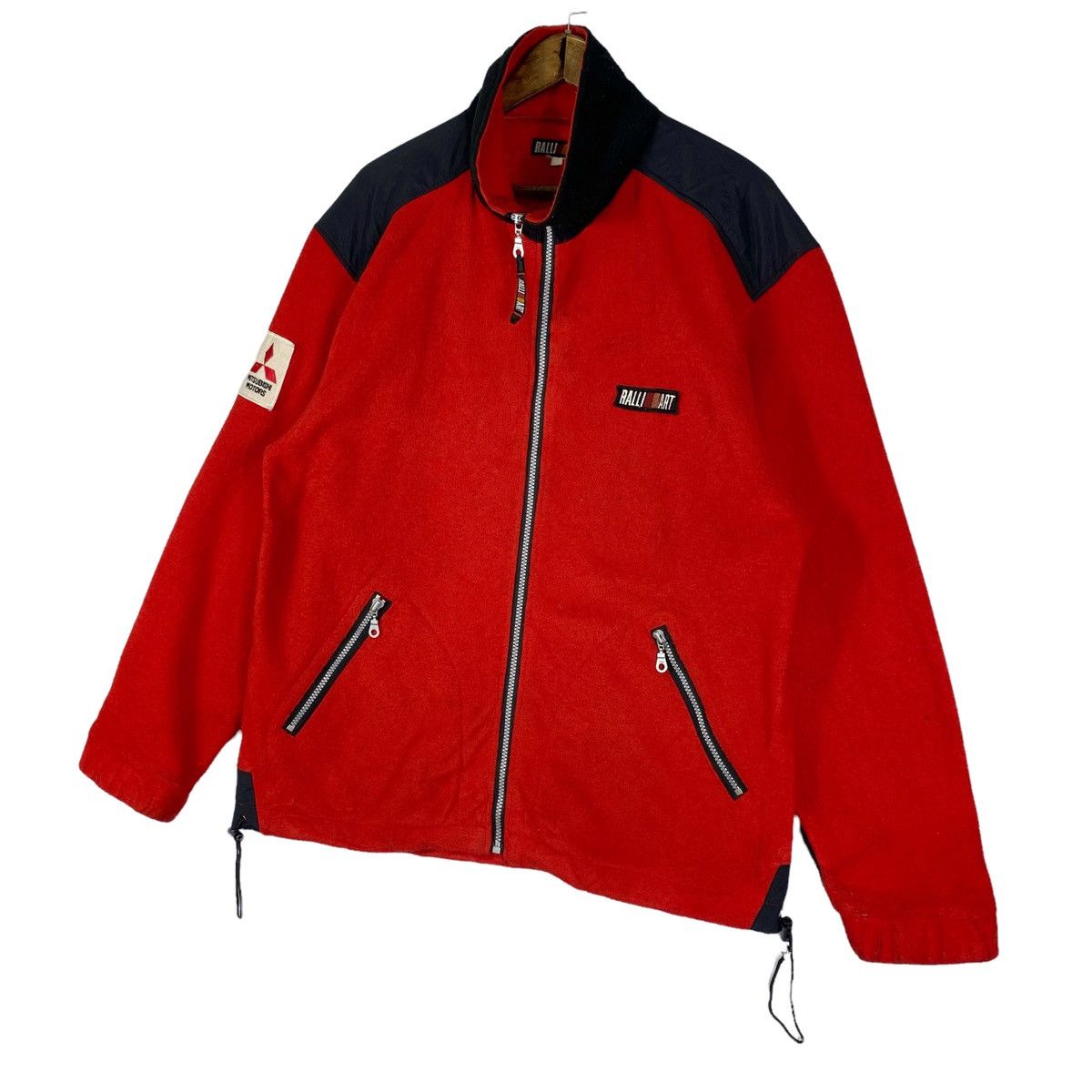 Sports Specialties × Vintage Vintage Ralliart Mitsubishi Motors Full Zip Fleece Jacket Size US L / EU 52-54 / 3 - 4 Thumbnail