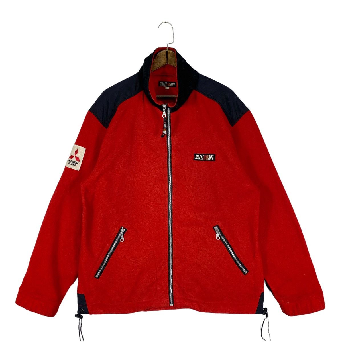 Sports Specialties × Vintage Vintage Ralliart Mitsubishi Motors Full Zip Fleece Jacket Size US L / EU 52-54 / 3 - 2 Thumbnail