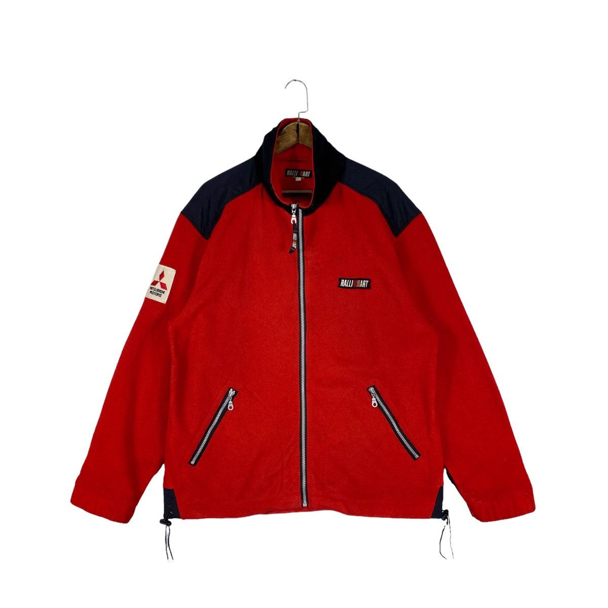 Vintage Ralliart Mitsubishi Motors Full Zip Fleece Jacket