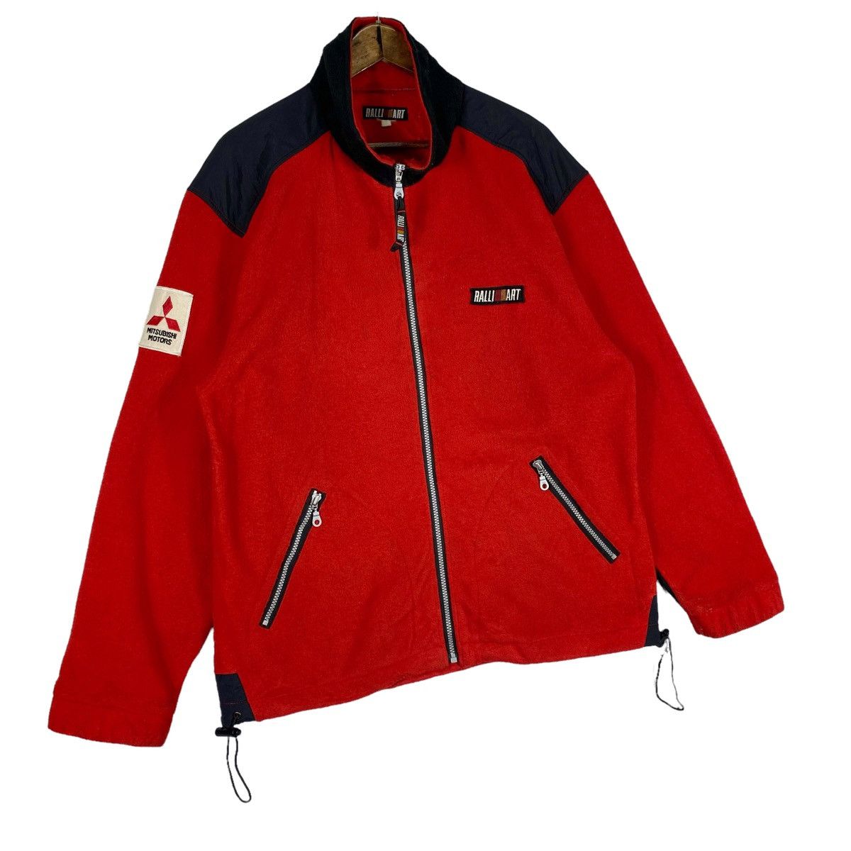 Sports Specialties × Vintage Vintage Ralliart Mitsubishi Motors Full Zip Fleece Jacket Size US L / EU 52-54 / 3 - 3 Thumbnail