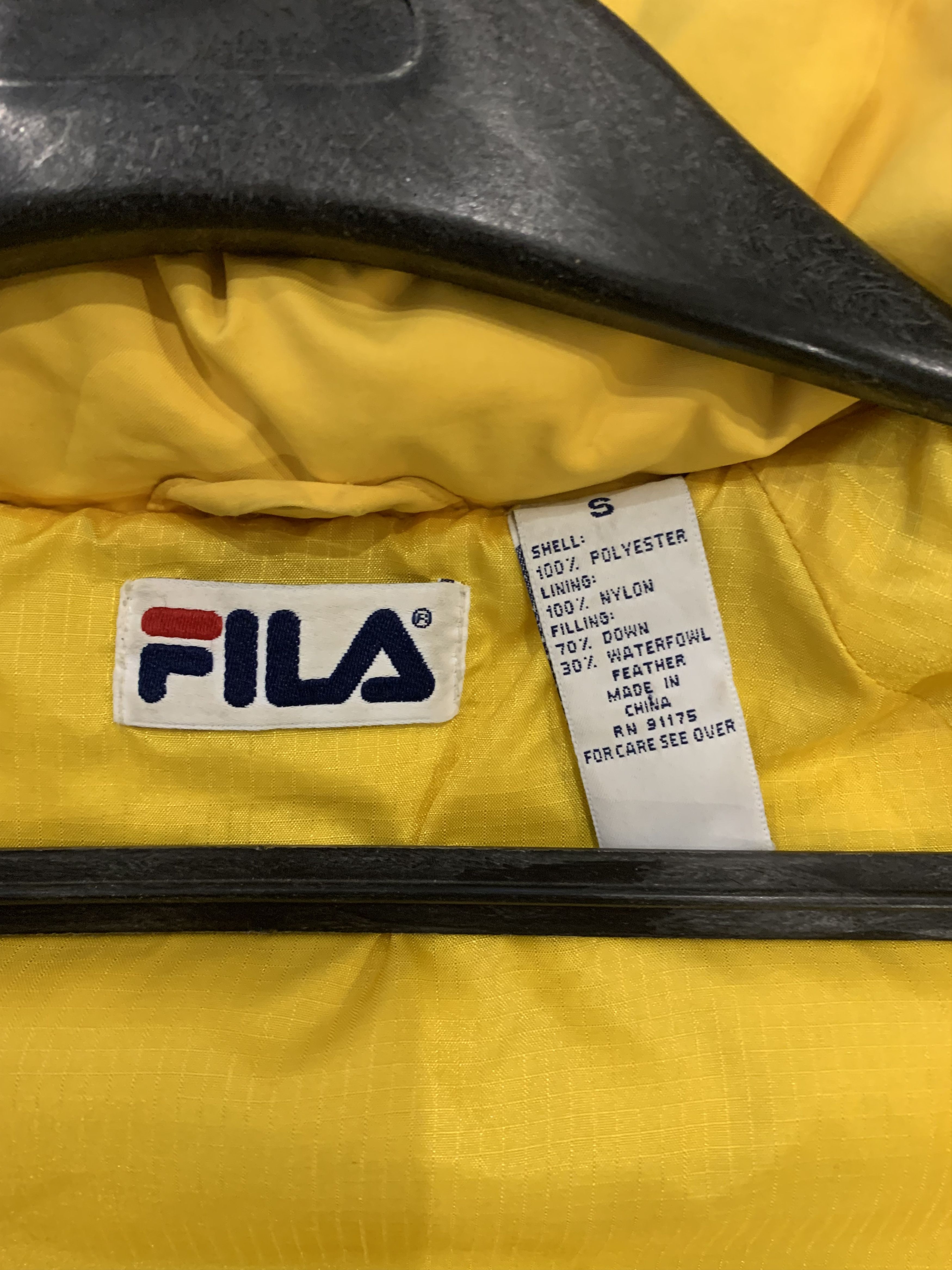 Fila × Vintage Fila Puffer down jacket Size US S / EU 44-46 / 1 - 4 Thumbnail