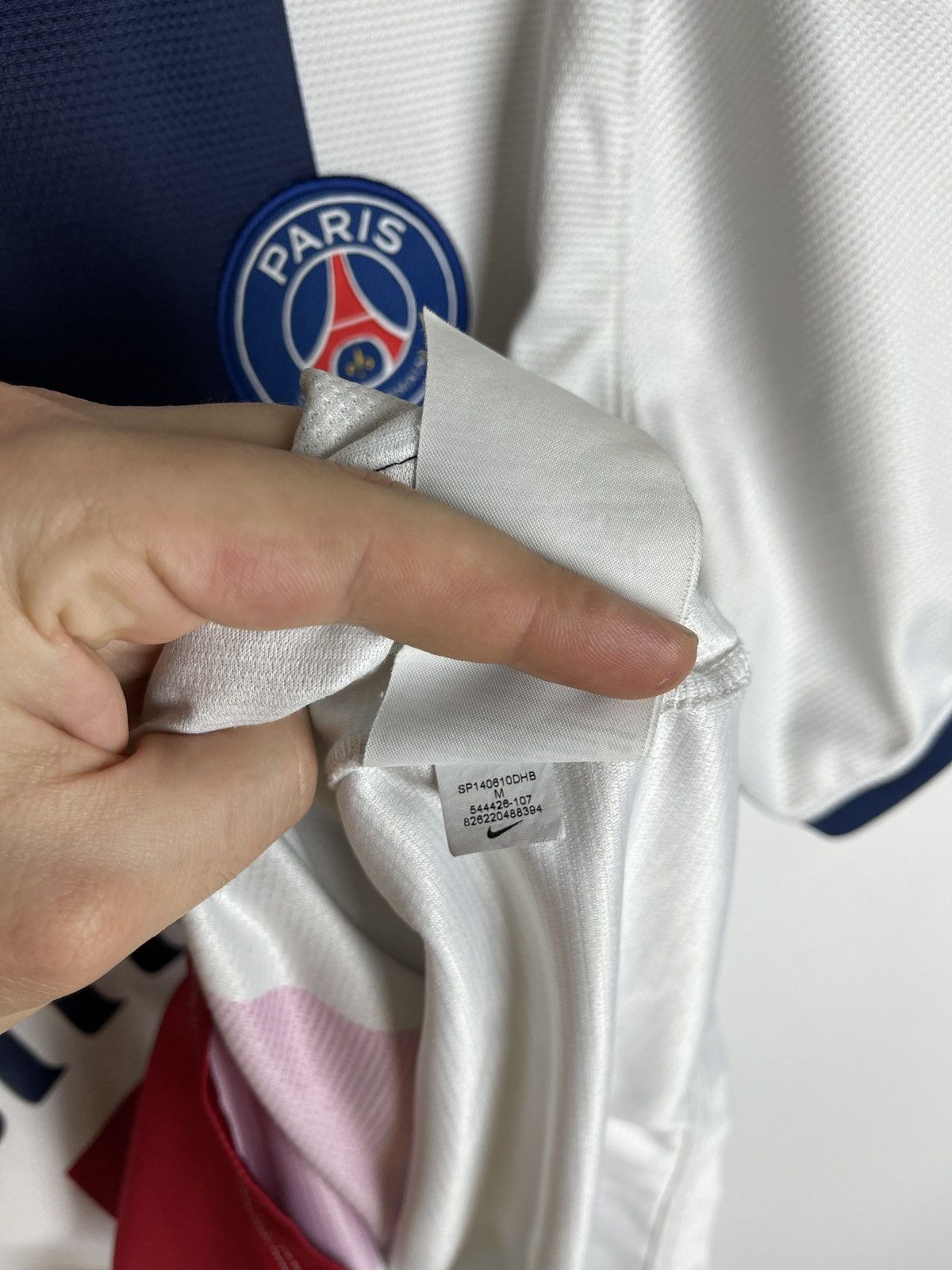Nike Nike Paris Saint Germain PSG 2013 2014 away soccer jersey Size US M / EU 48-50 / 2 - 9 Thumbnail