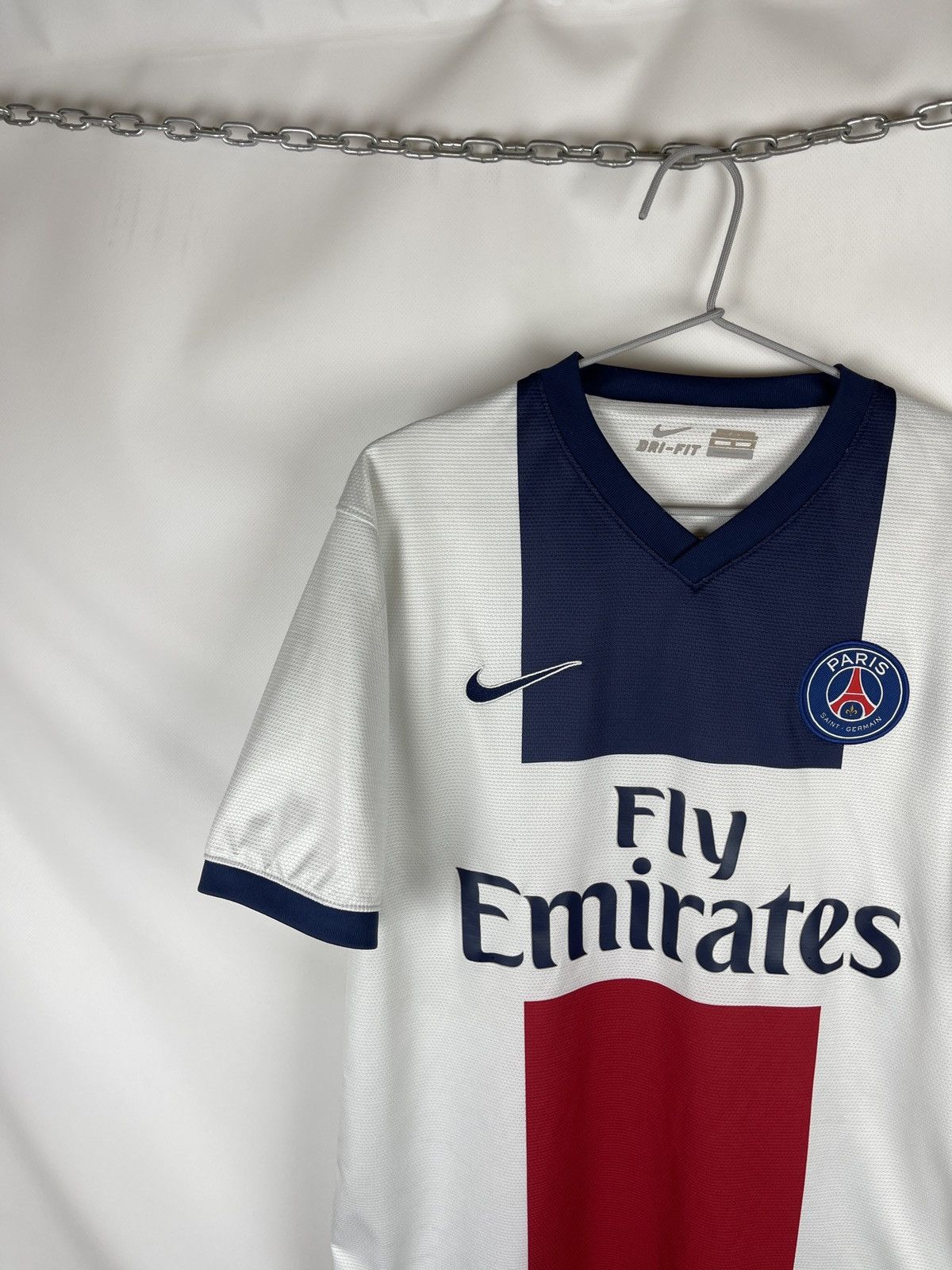 Nike Nike Paris Saint Germain PSG 2013 2014 away soccer jersey Size US M / EU 48-50 / 2 - 2 Thumbnail
