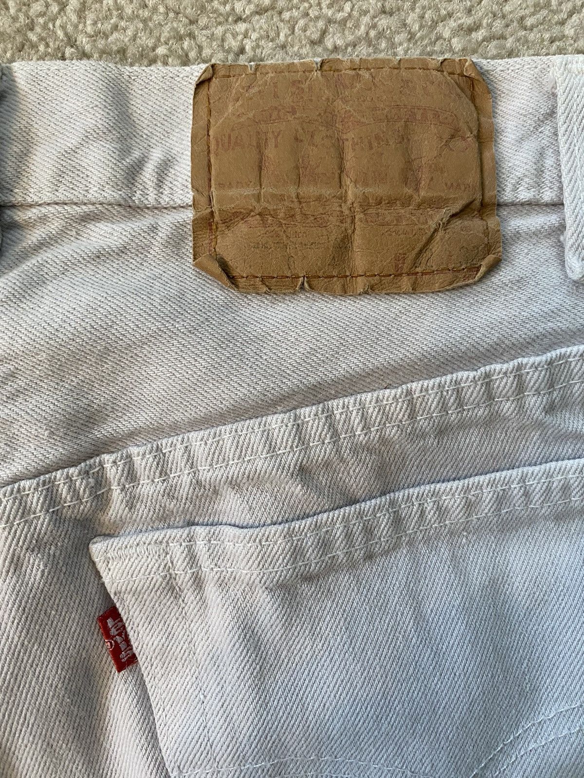 Levi's × Vintage Vintage Levi’s 501 Cool Grey Size US 32 / EU 48 - 3 Thumbnail