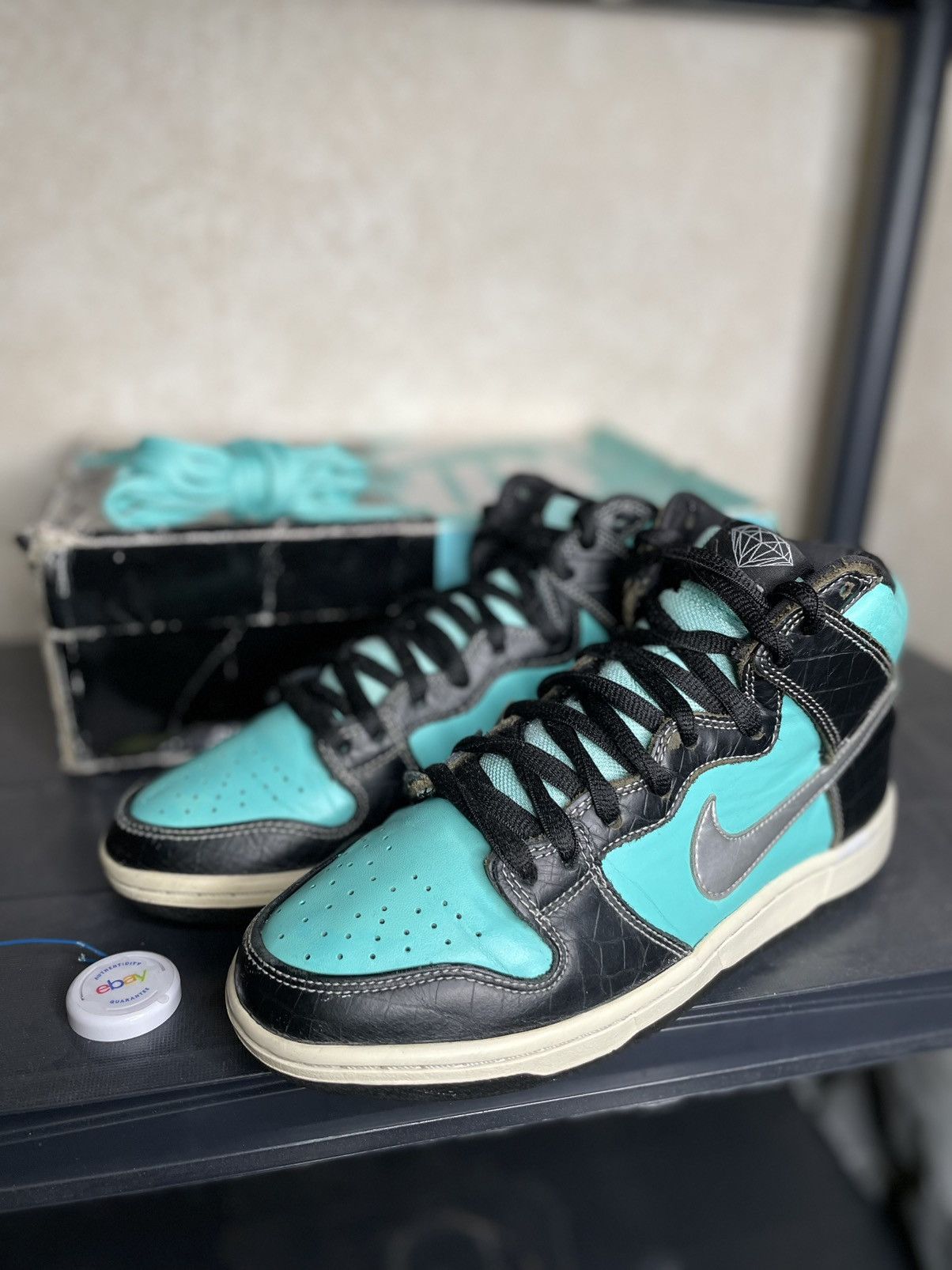 Diamond Supply x Dunk High Premium SB Tiffany 2014