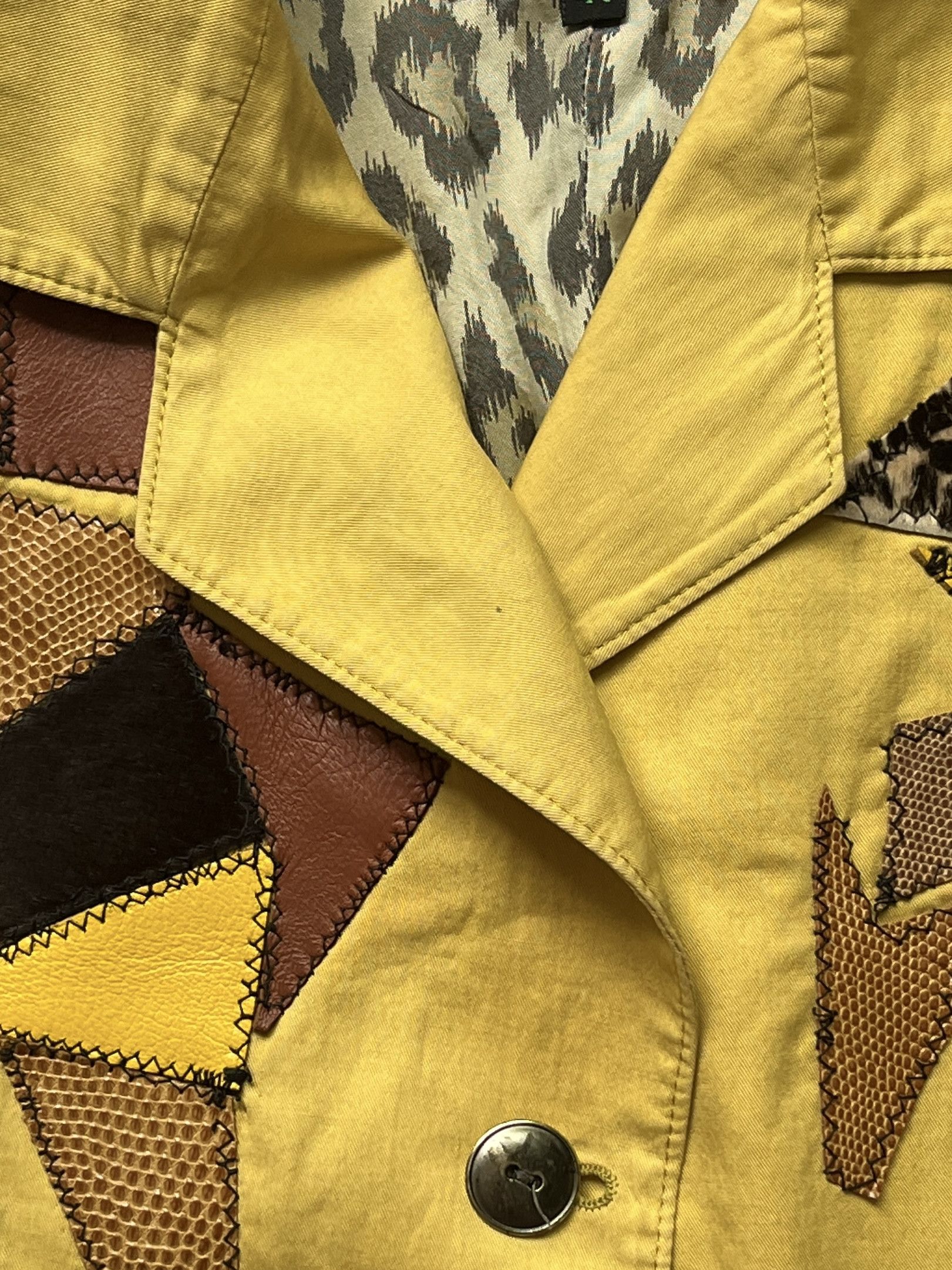 Jean Paul Gaultier ⚡️QUICK SALE⚡️1980s' Jean Paul Gaultier Yellow Jacket Size M / US 6-8 / IT 42-44 - 5 Thumbnail